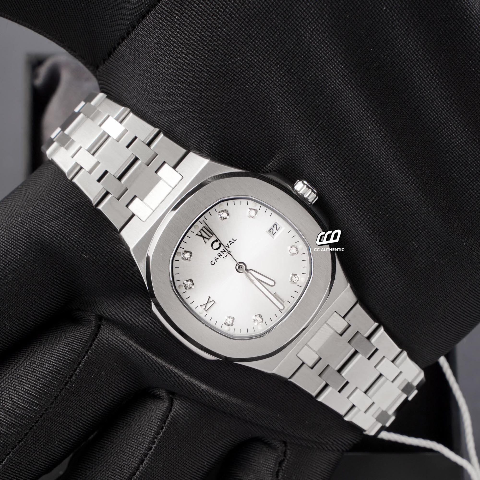 ĐỒNG HỒ NỮ CARNIVAL 8160L VT T QUAZT 34MM