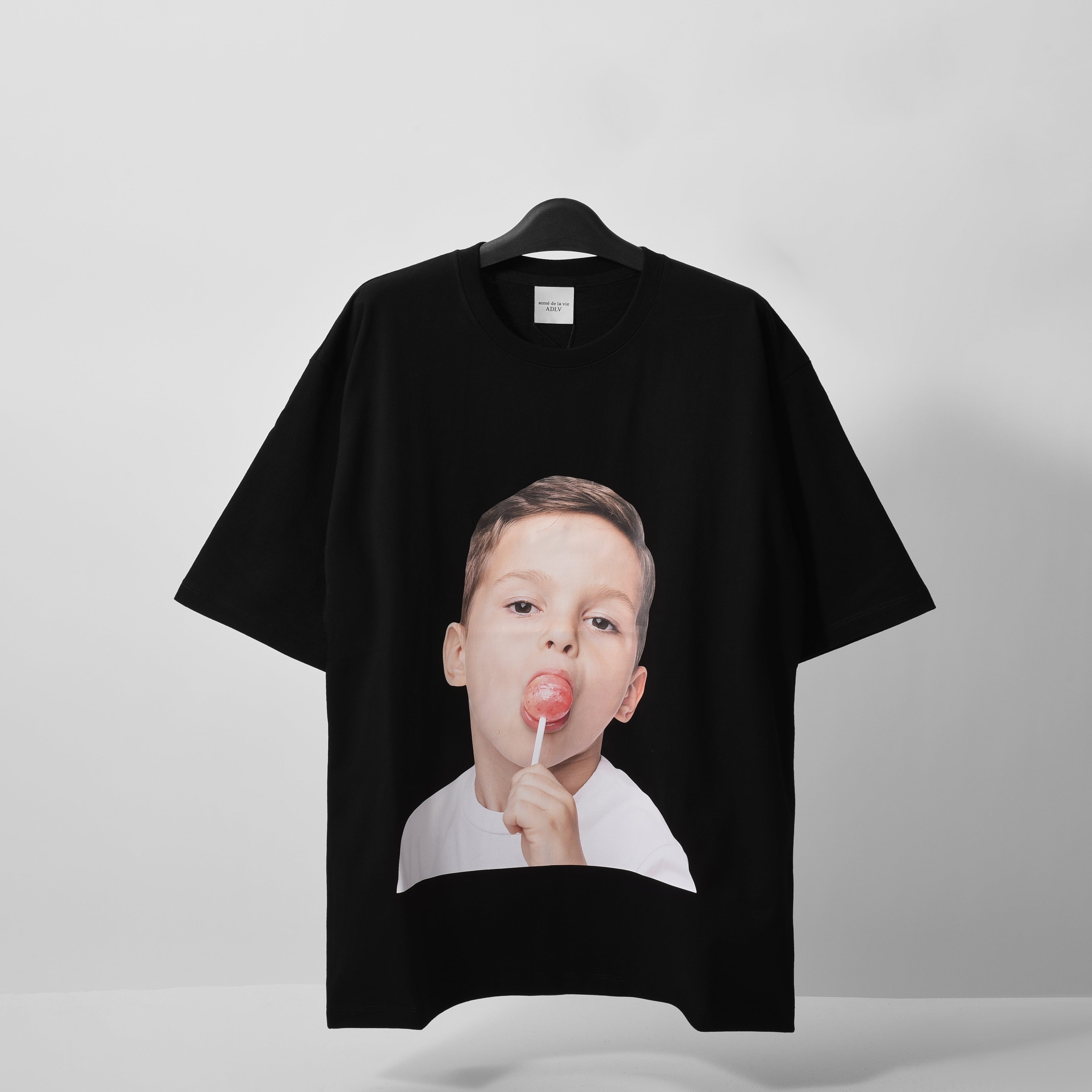 ADLV candy T-SHIRT - BLACK