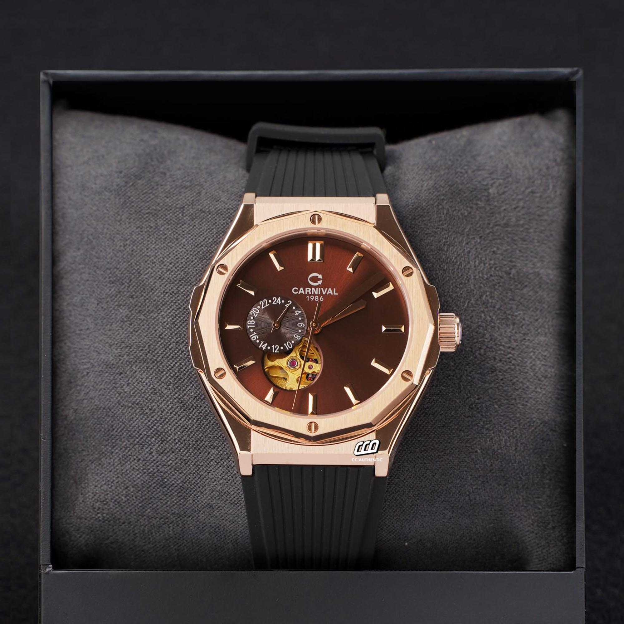 ĐỒNG HỒ NAM CARNIVAL 8189G VH DCS N AUTOMATIC 42MM