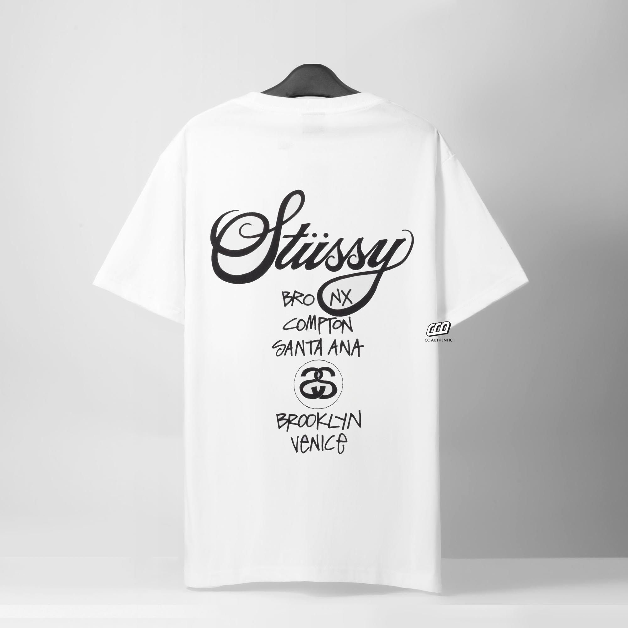 STUSSY WORLD TOUR T-SHIRT - WHITE