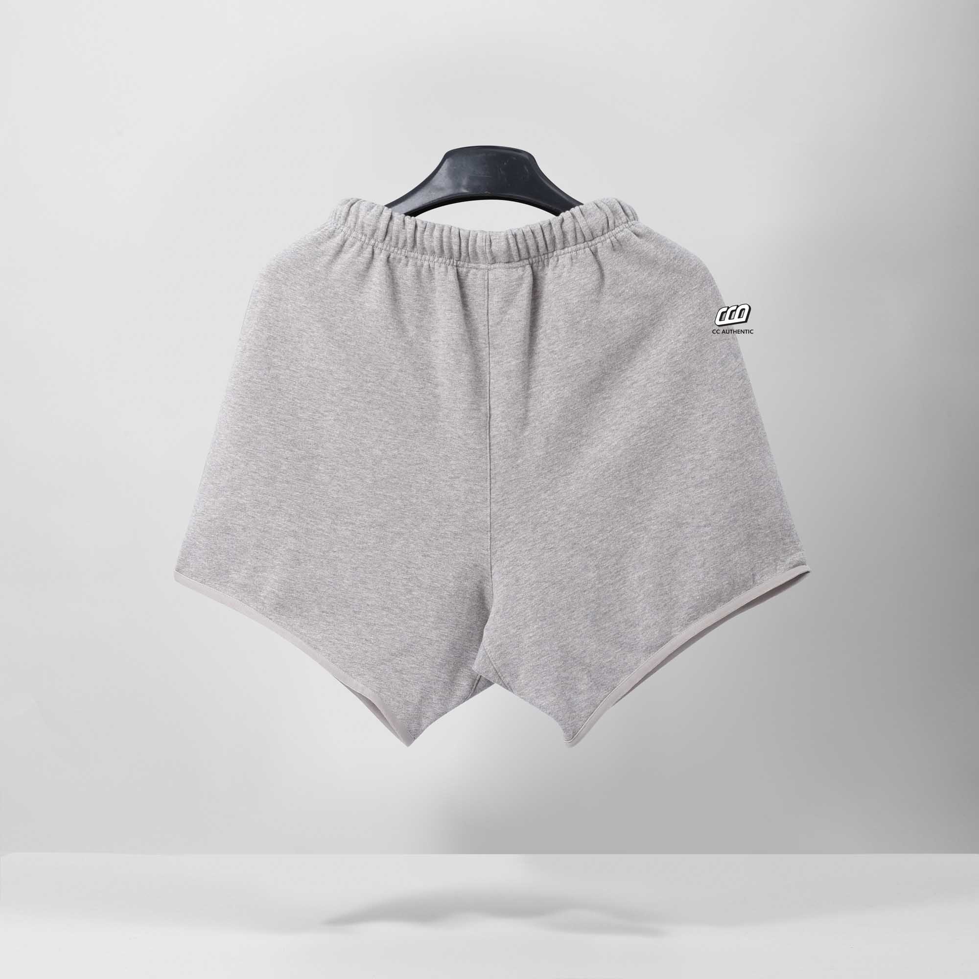 FOG ESSENTIALS FLEECE RUNNING SHORT - DARK HEATHER