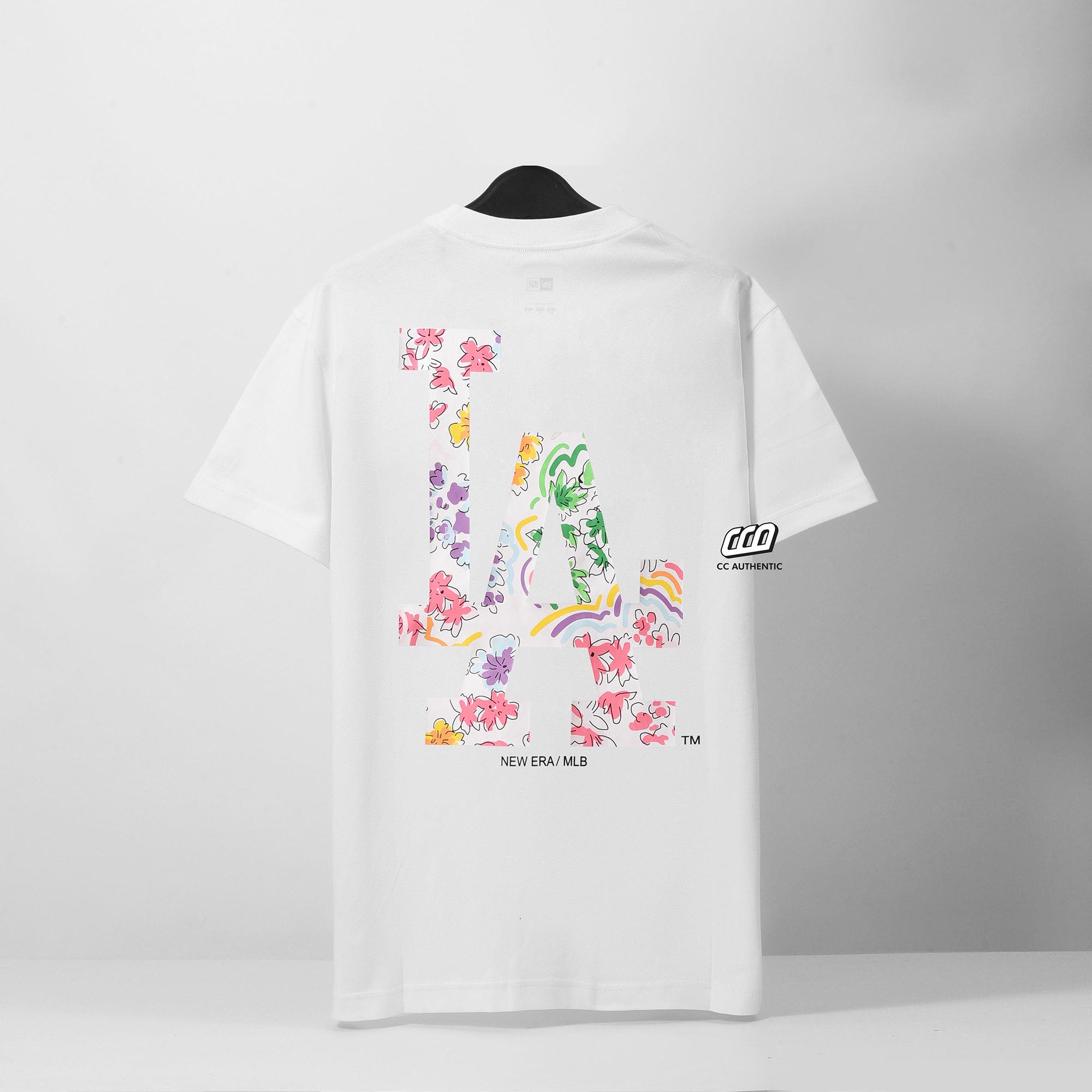 NEW ERA WATERCOLOR T-SHIRT - WHITE