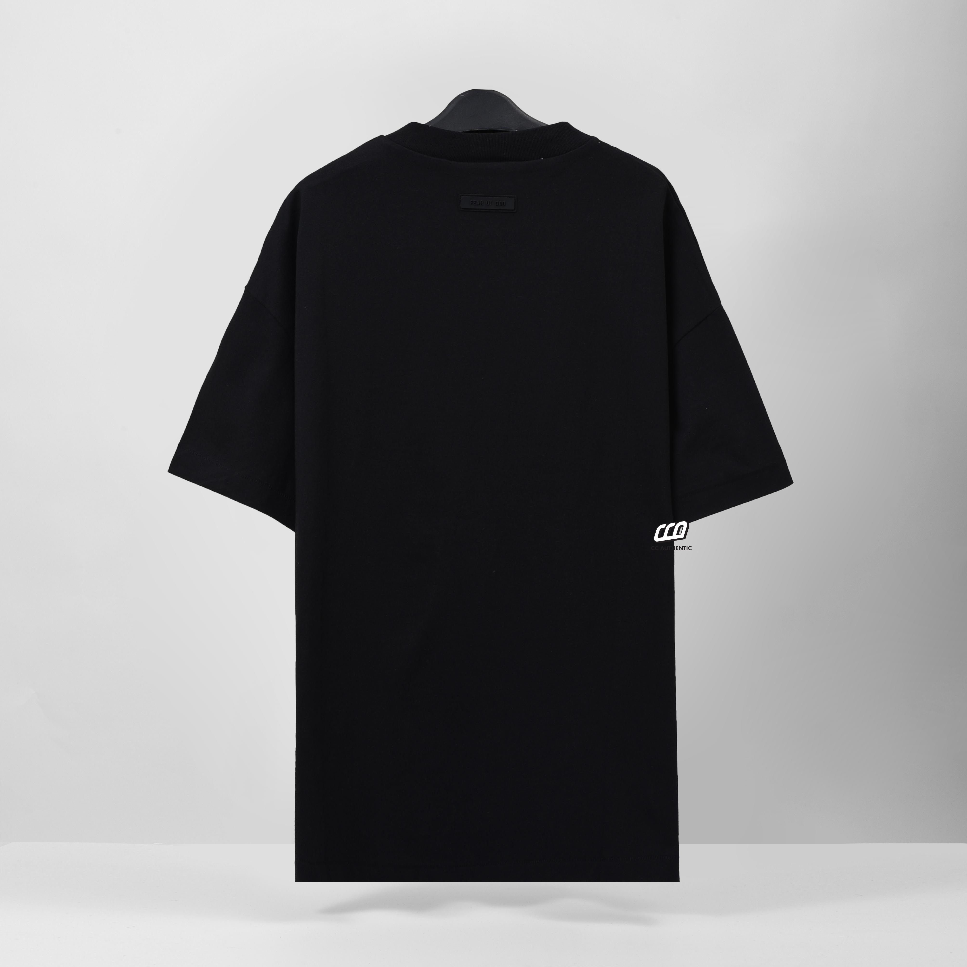 FOG ESSENTIALS FW23 T-SHIRT - JET BLACK