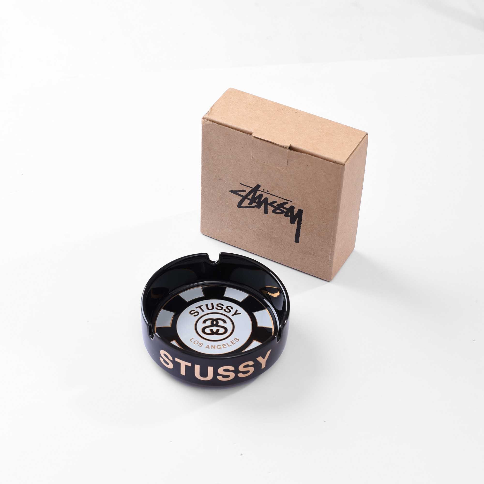 STUSSY POKER CHIP ASHTRAY
