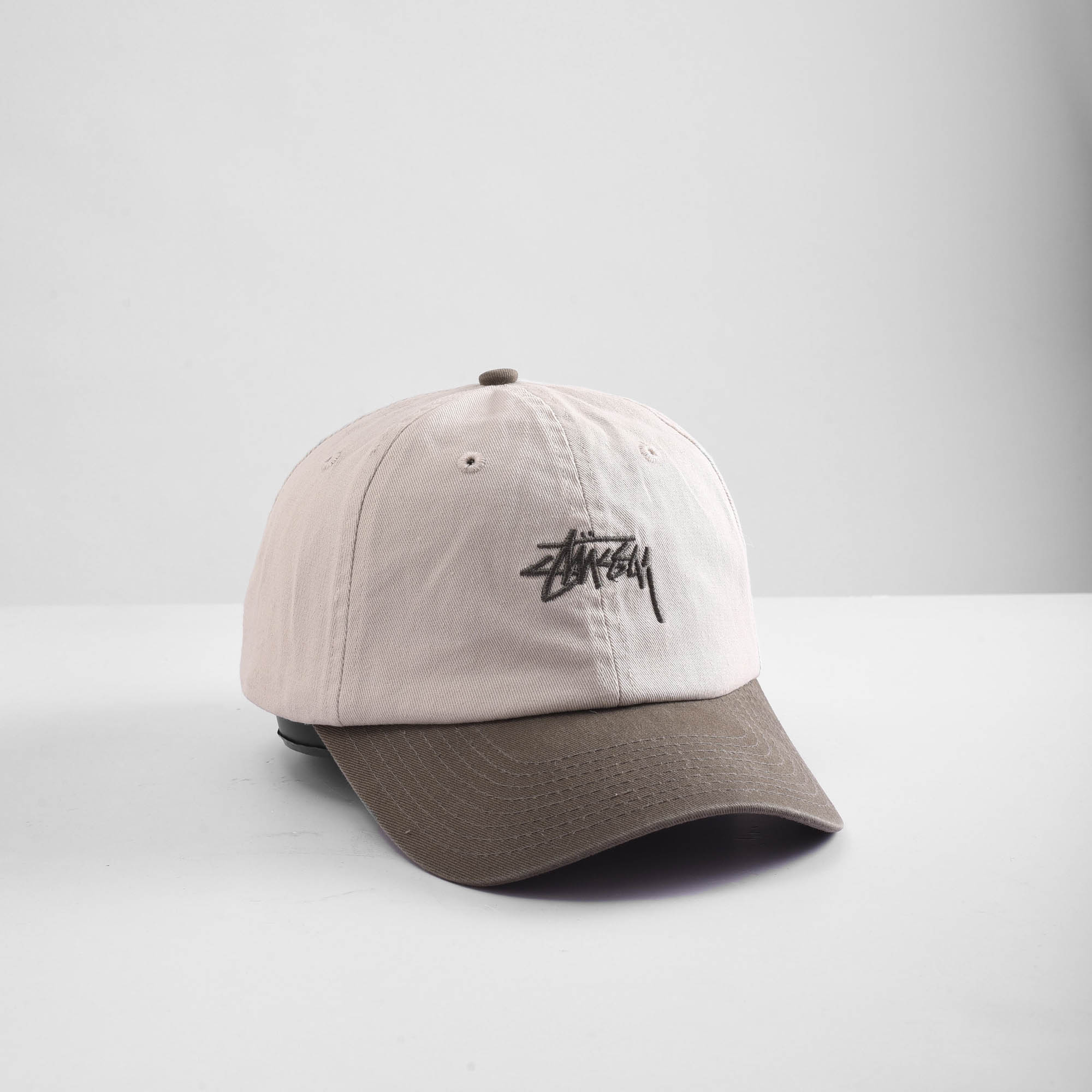 STUSSY STOCK LOW PRO CAP - NATURAL