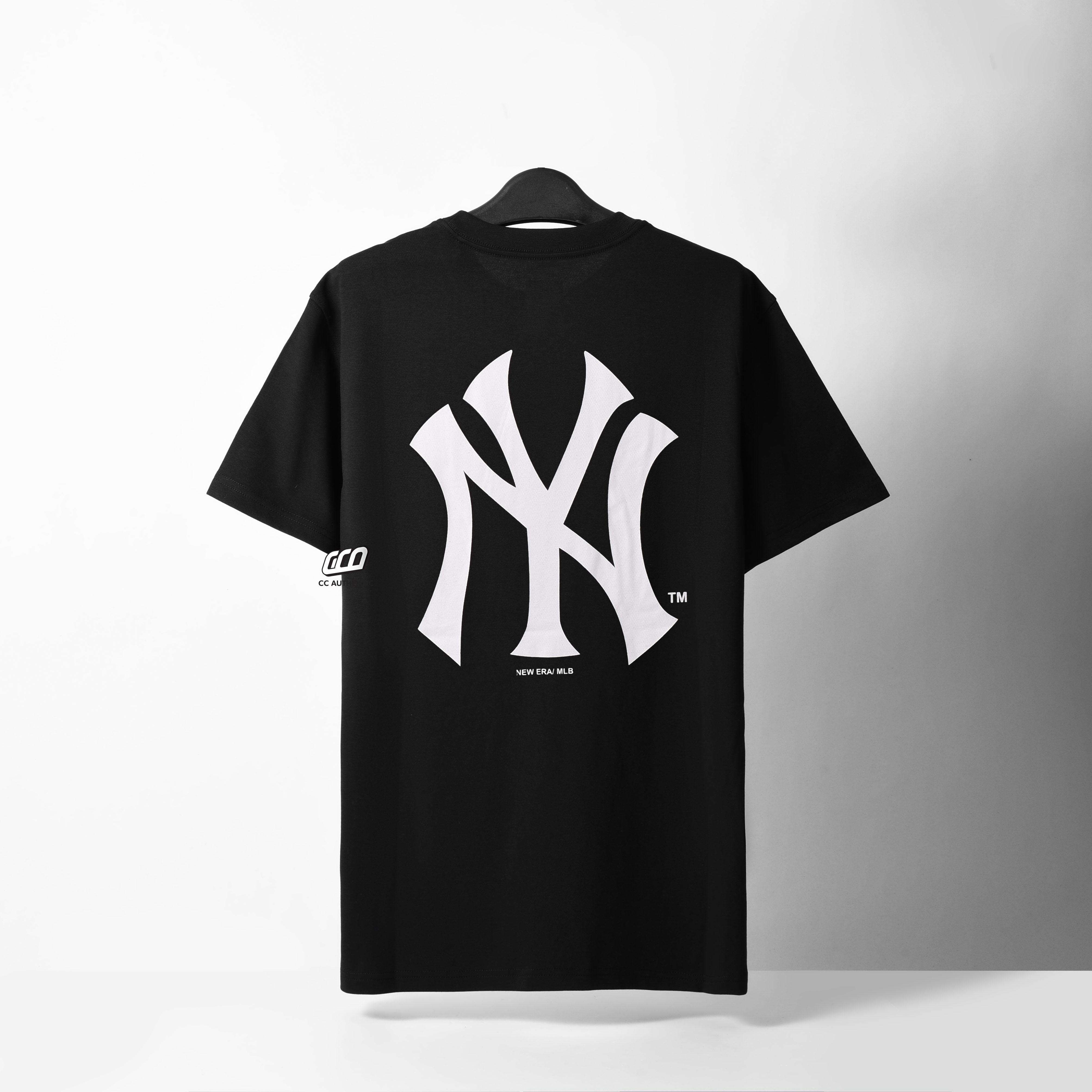 NEW ERA BASIC LOGO T-SHIRT - BLACK