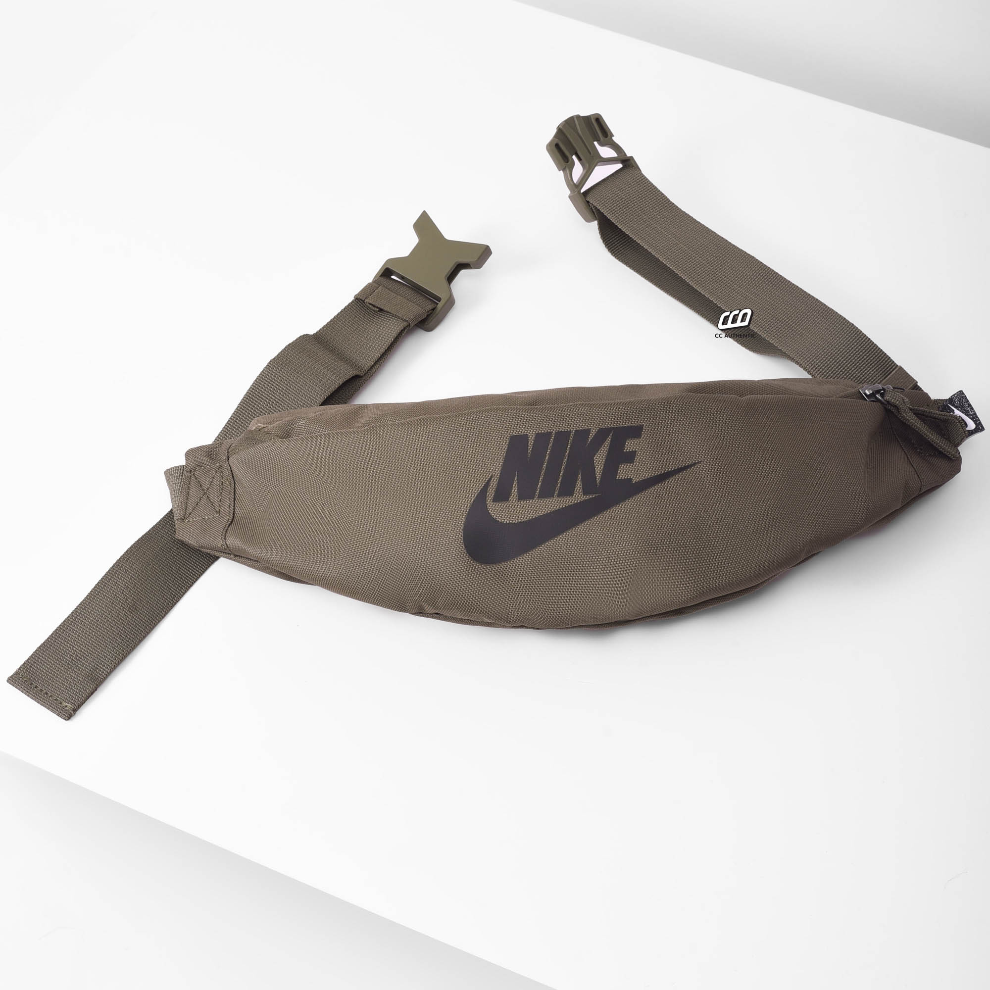 NIKE HERITAG WAIST BAG - BROWN