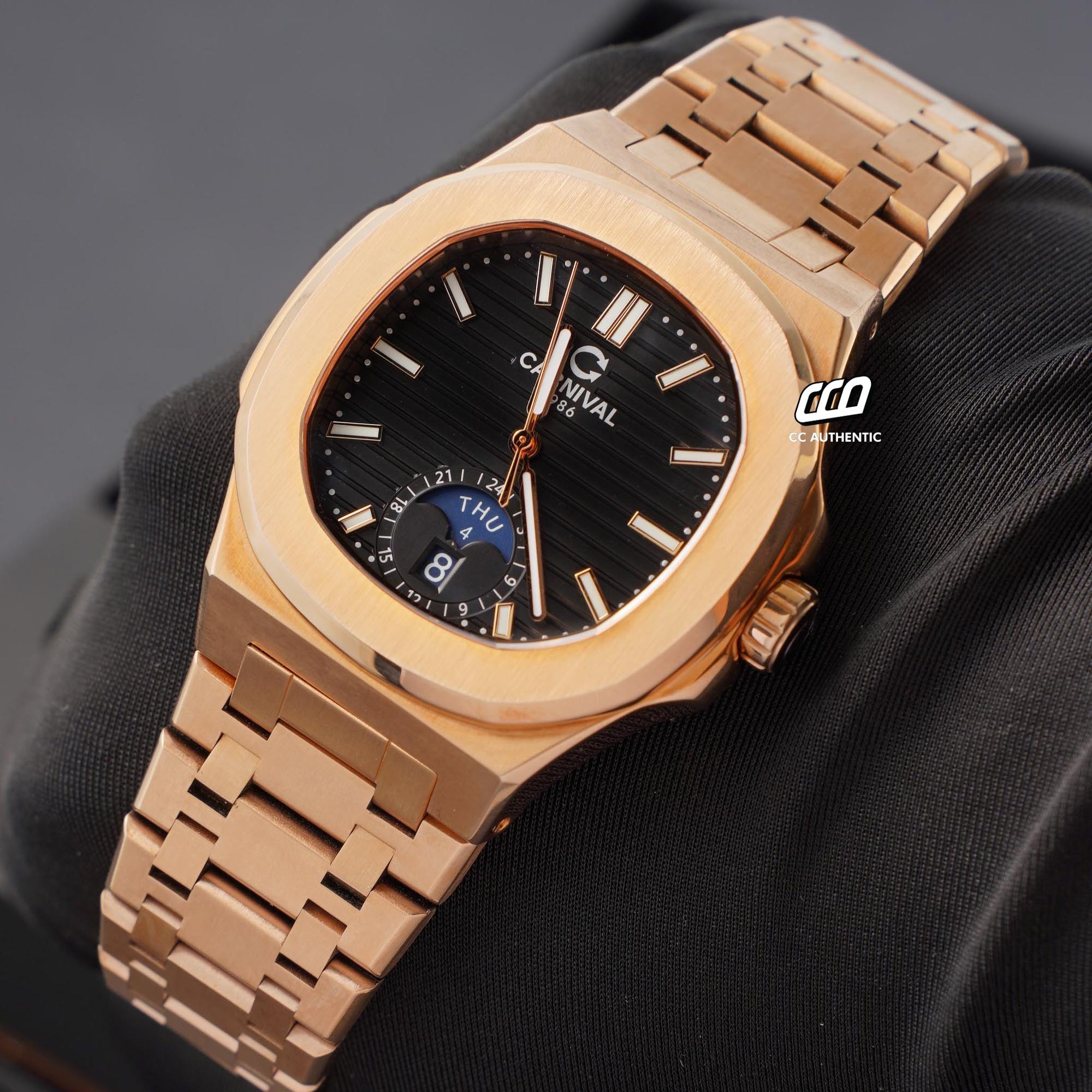 ĐỒNG HỒ NAM CARNIVAL 8110G1 VH D AUTOMATIC 41MM