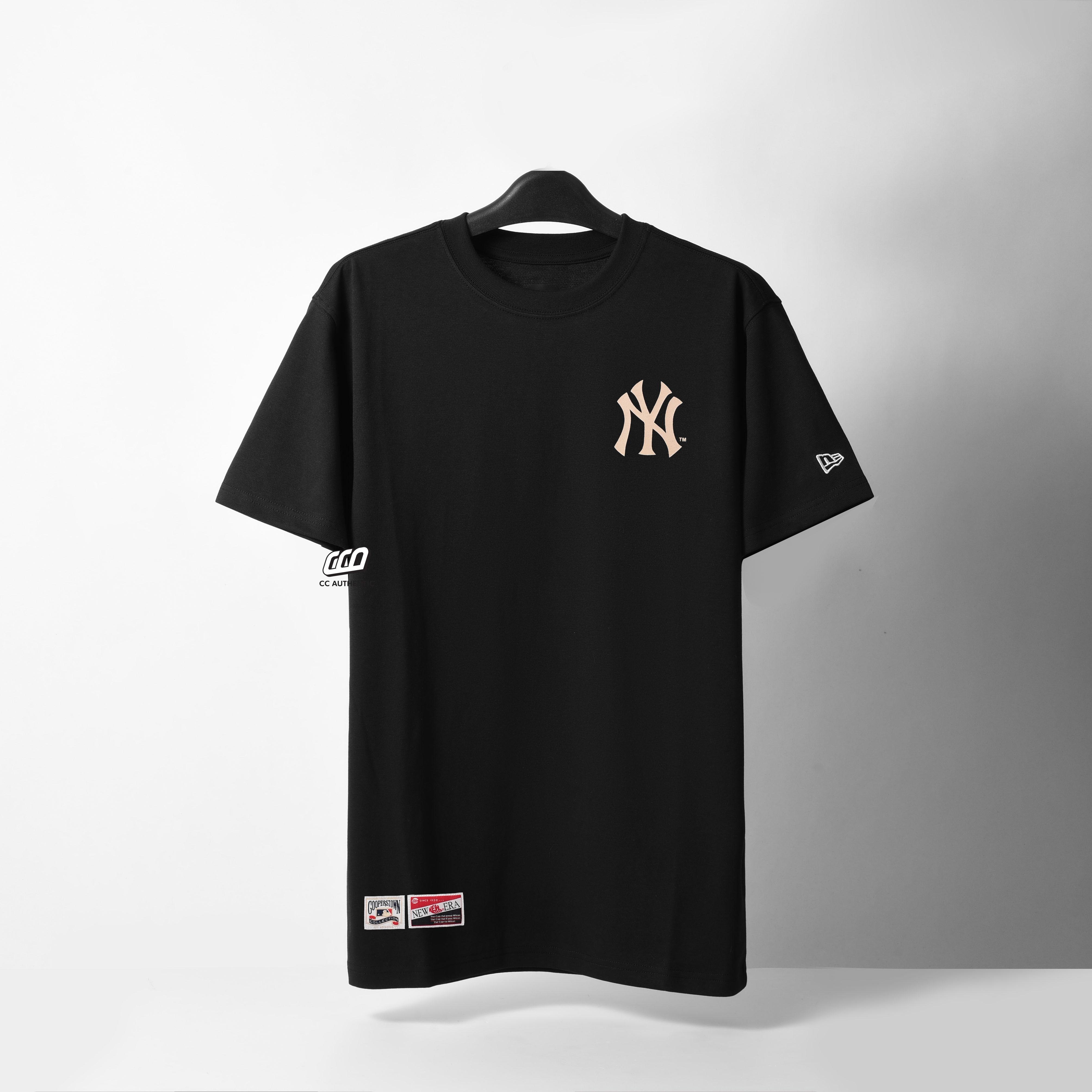 NEW ERA HEAVEY T-SHIRT - BLACK