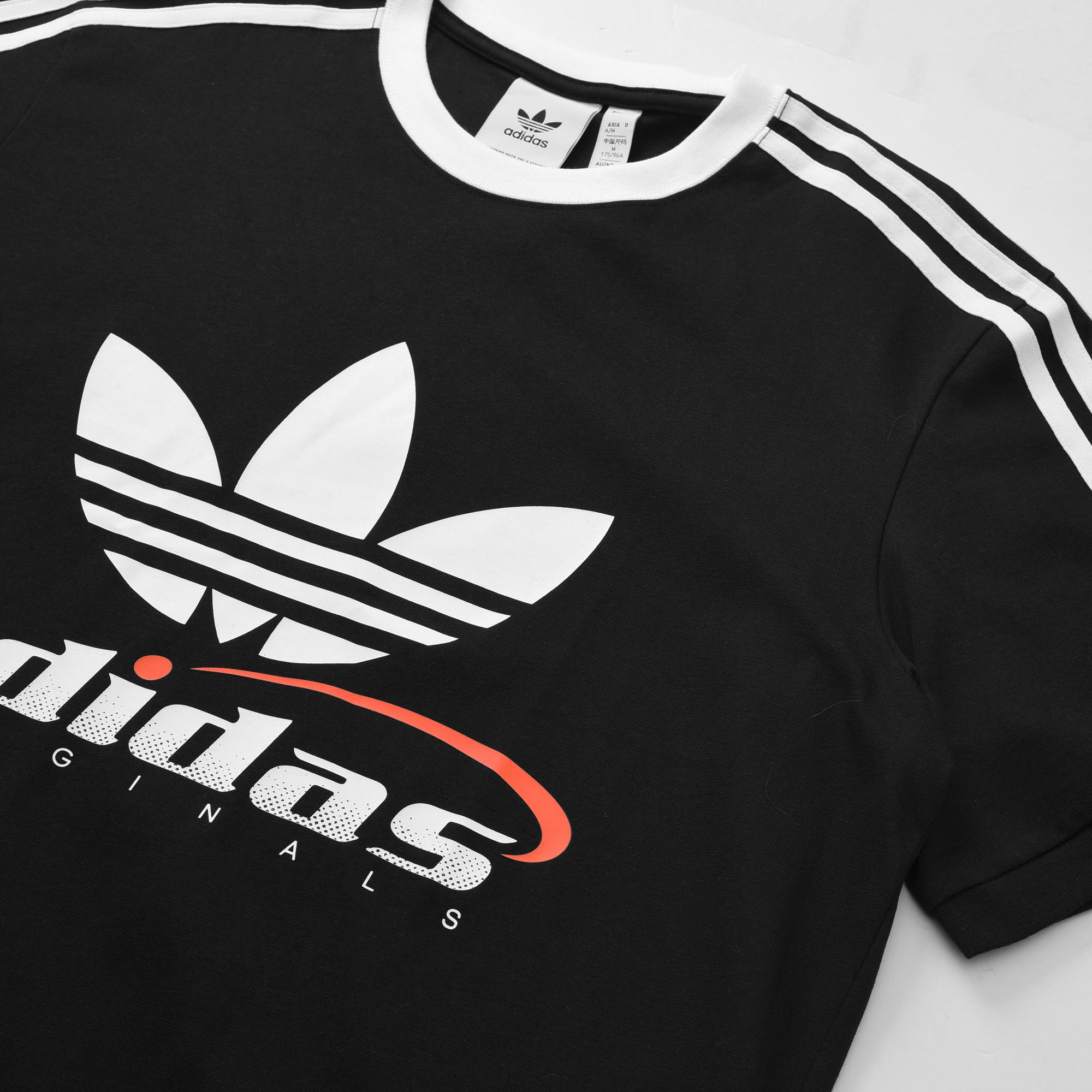 ADIDAS ORIGINAL TREFOIL LOGO T-SHIRT - BLACK