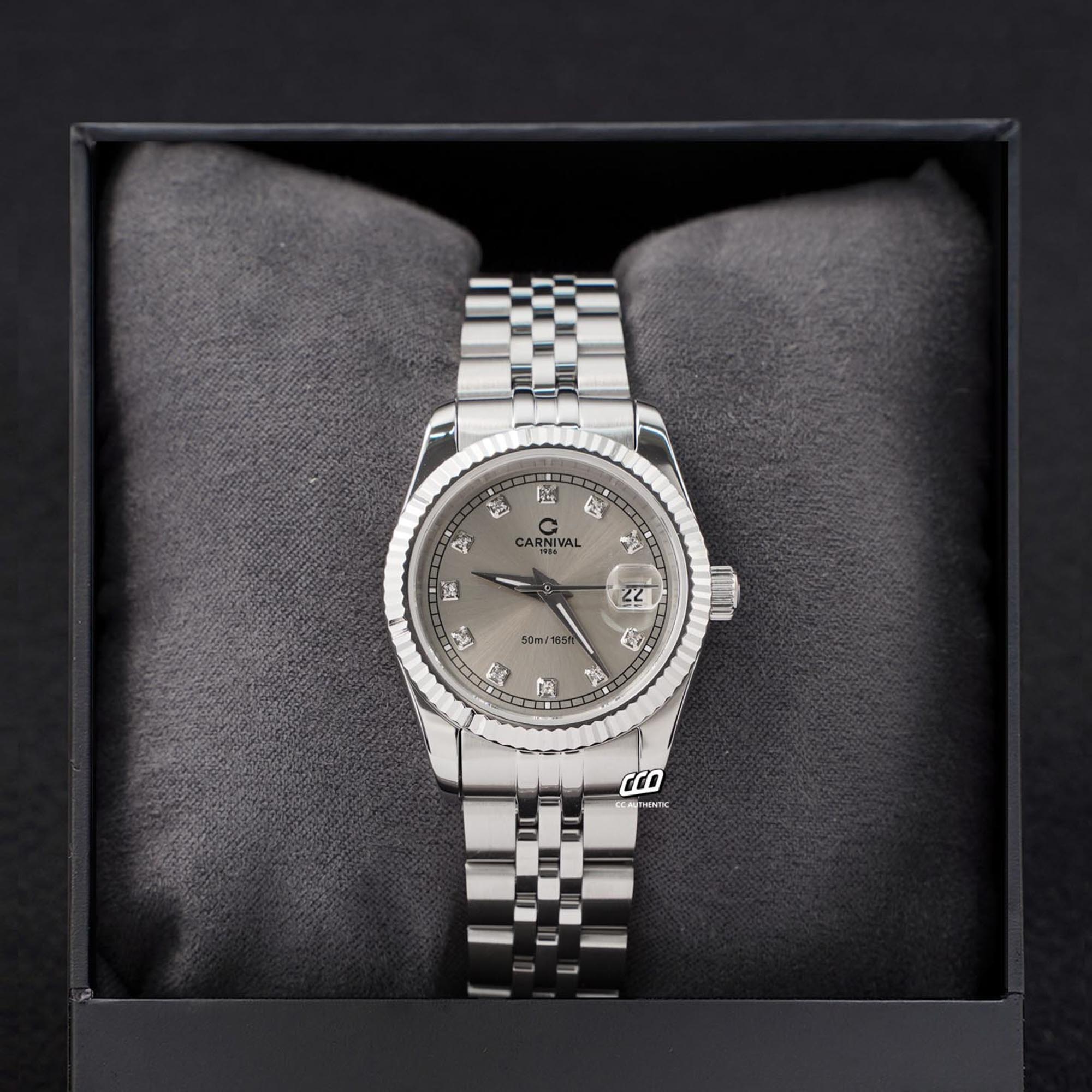 ĐỒNG HỒ NỮ CARNIVAL 8131L VT TX QUAZT 32MM