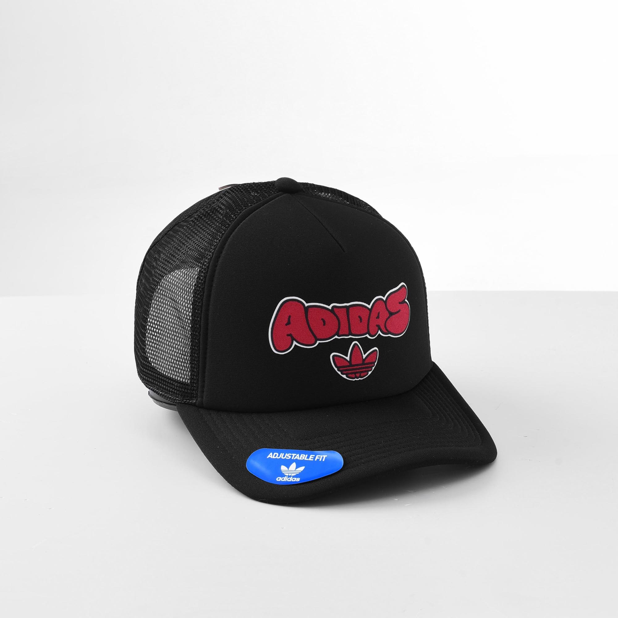 ADIDAS ORGINALS STREET TRUCKER HAT - BLACK