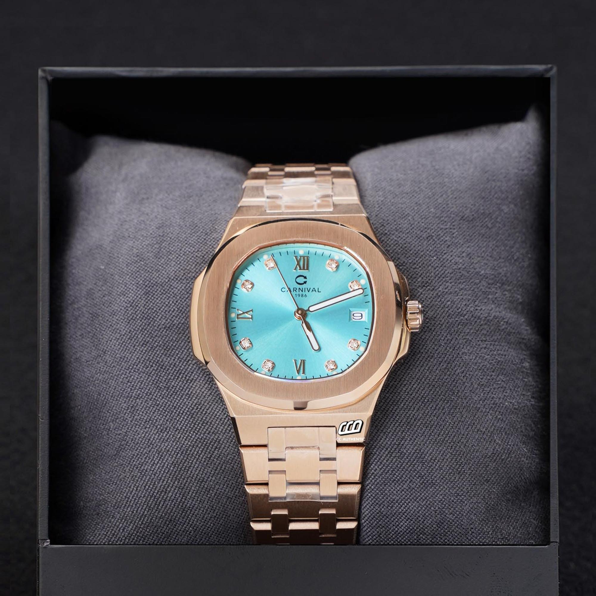 ĐỒNG HỒ NỮ CARNIVAL 8160L VH XT QUAZT 34MM