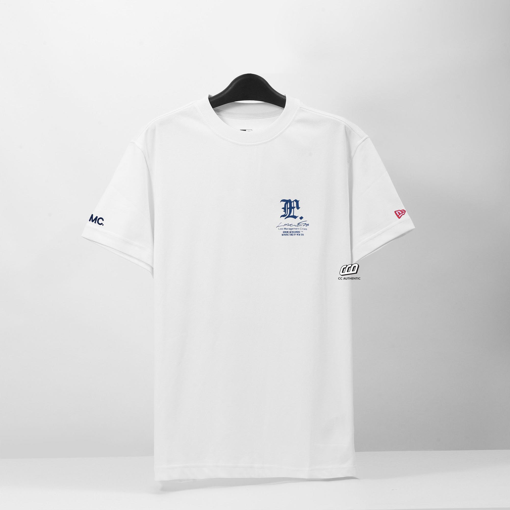 NEW ERA THE TRUE FITTED T-SHIRT - WHITE