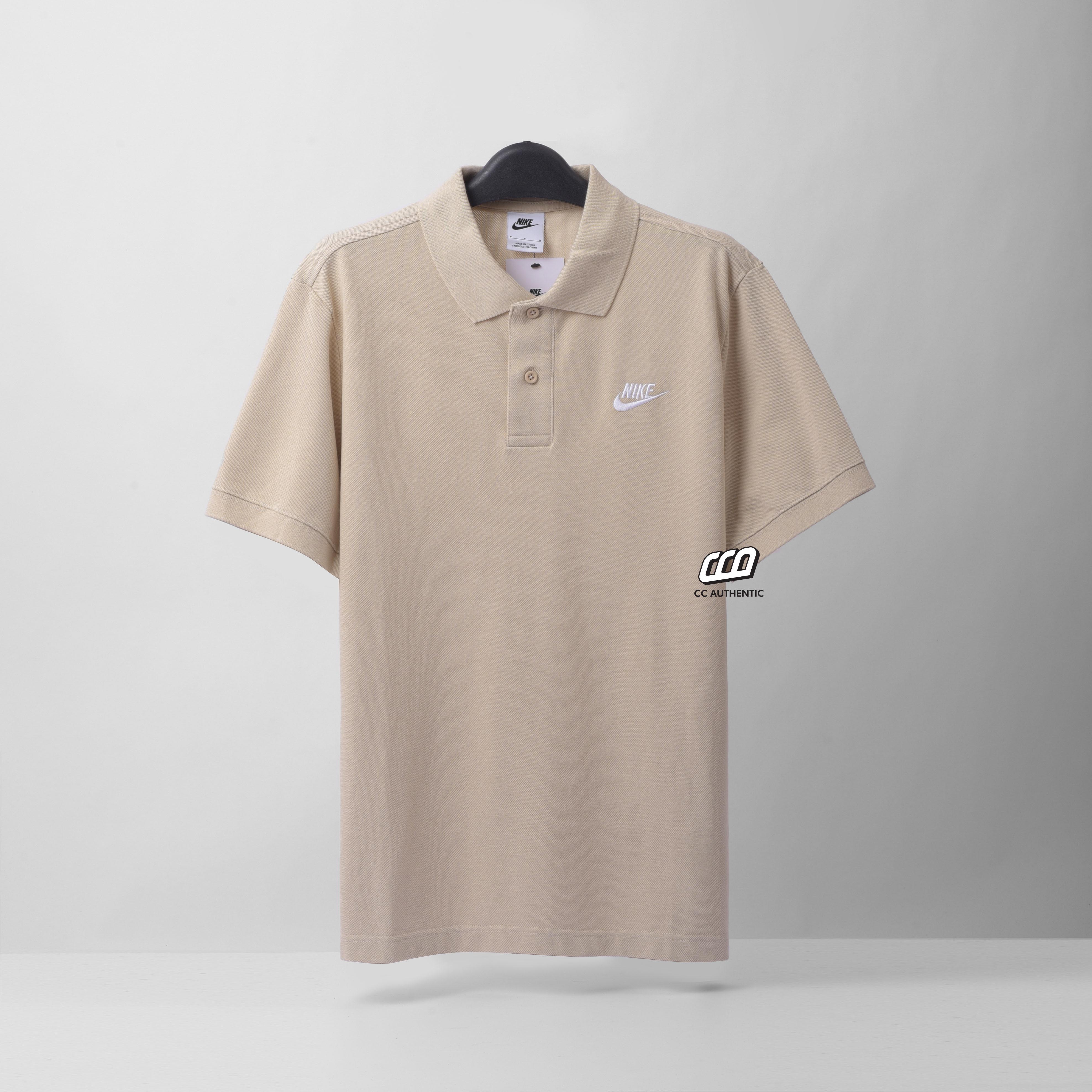 NIKE CLUB POLO - SAND