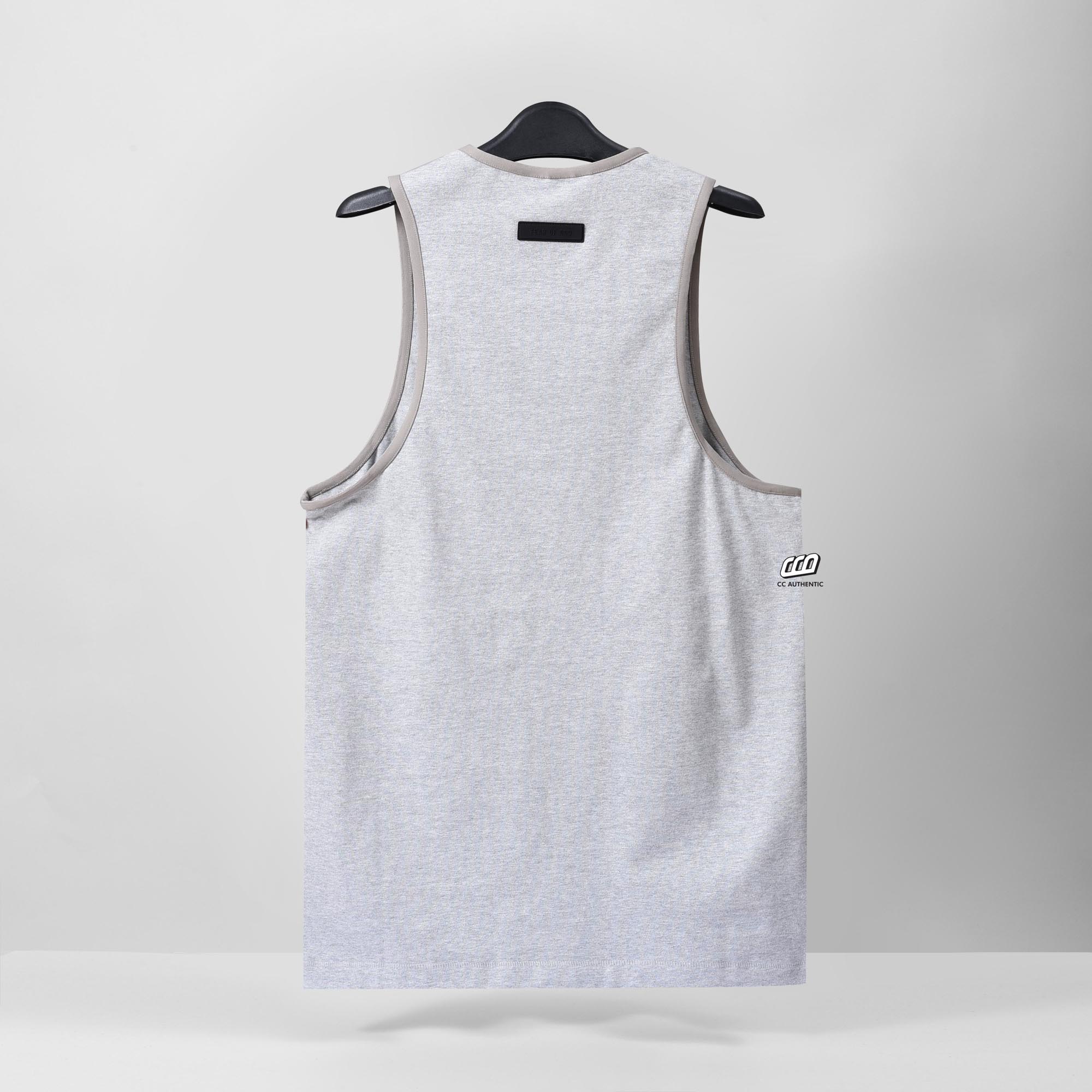 FOG ESSENTIALS TANK TOP  - LIGHT HEATHER