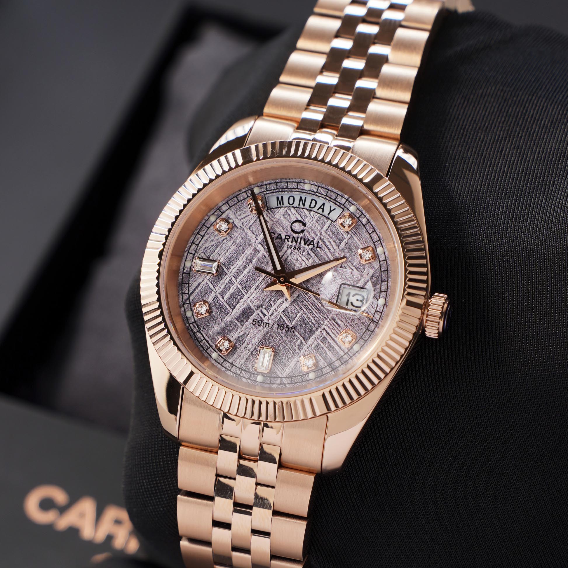 ĐỒNG HỒ NAM CARNIVAL 8190G VH TT QUAZT 40MM