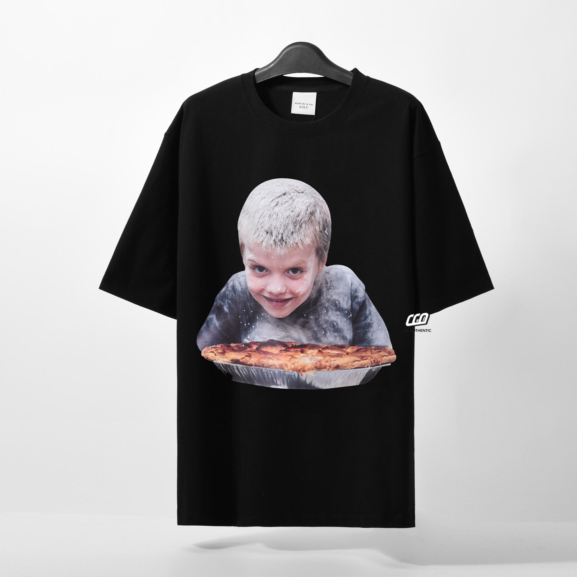 ADLV PIE BOY T-SHIRT - BLACK