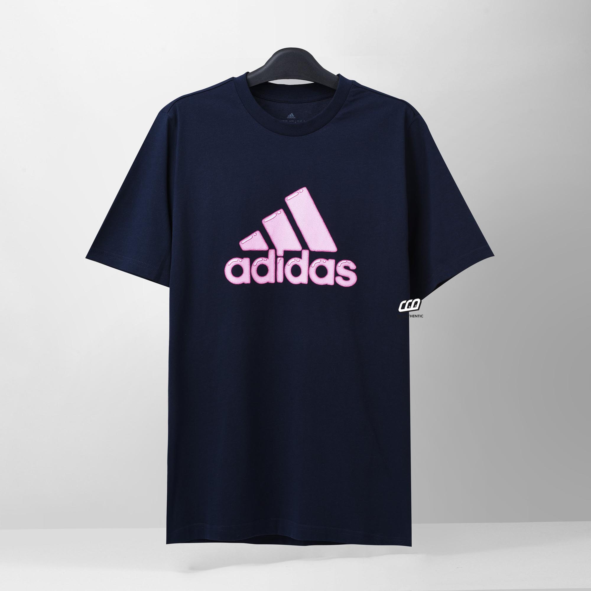 ADIDAS GRAPHIC SPORTWEAR LOGO T-SHIRT - BLACK