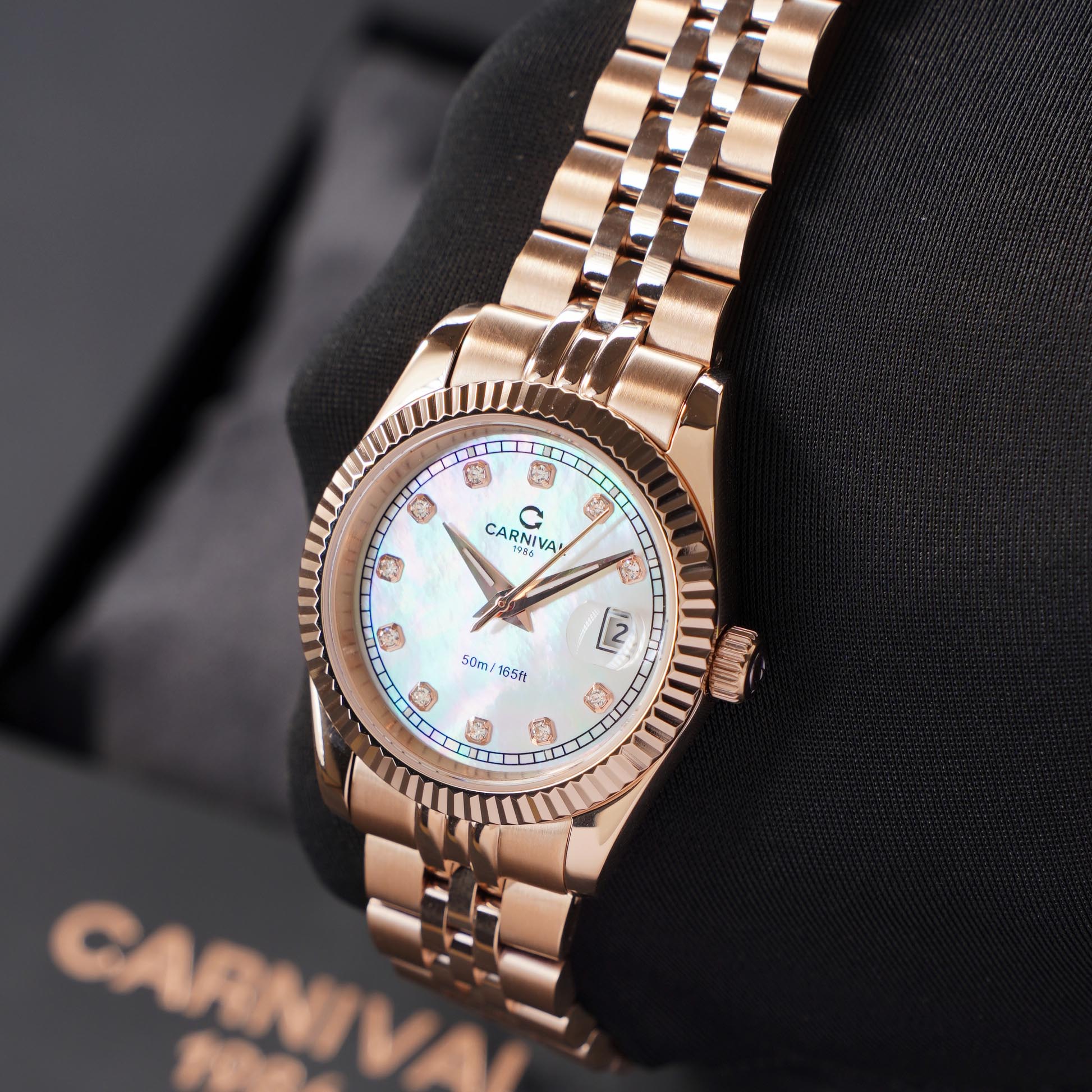 ĐỒNG HỒ NỮ CARNIVAL 8131L VH TK QUAZT 32MM
