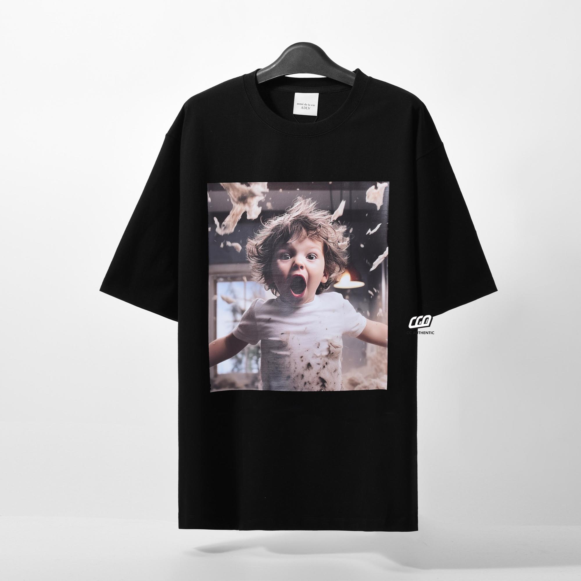 ADLV SCREAM BOY T-SHIRT - BLACK