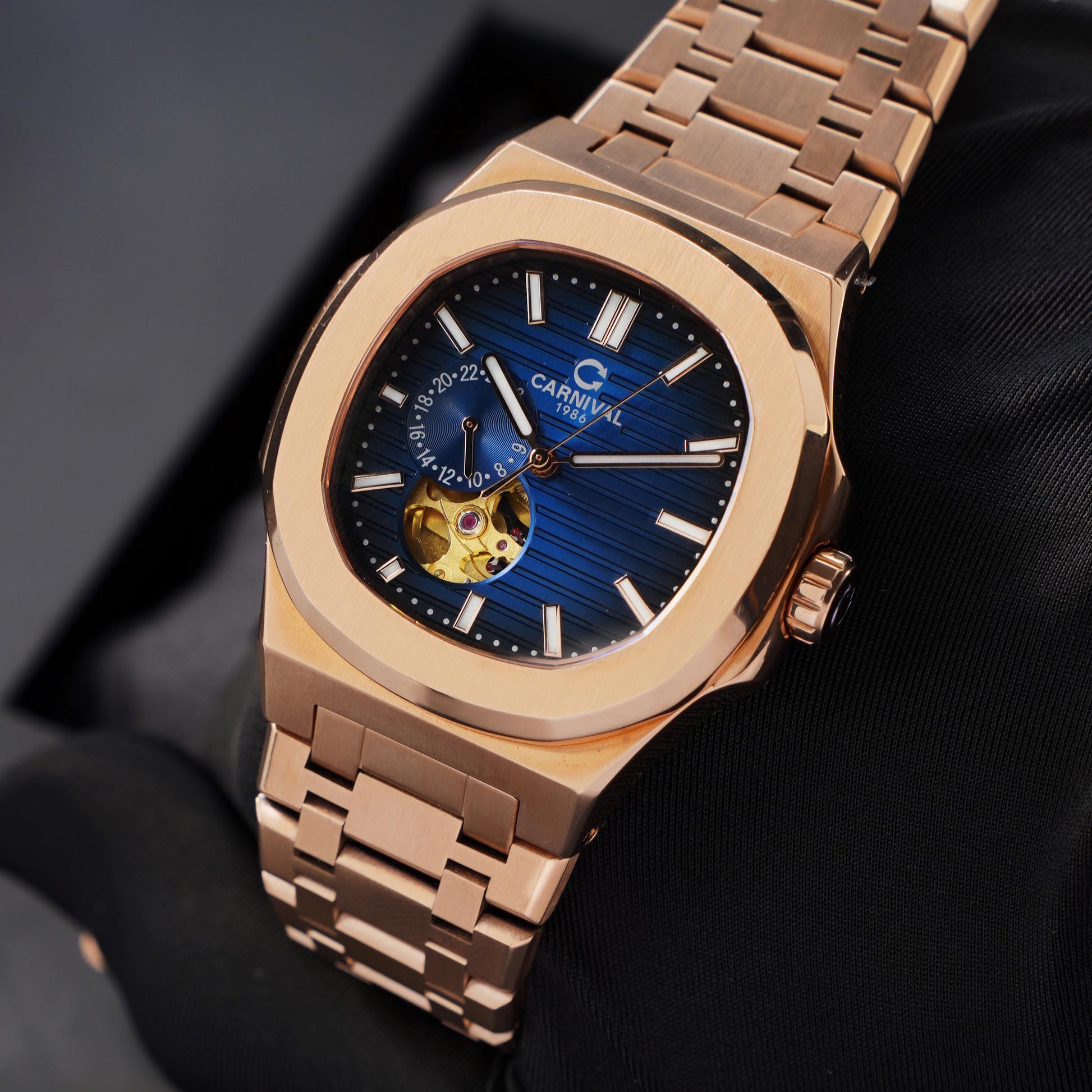 ĐỒNG HỒ NAM CARNIVAL 8159G VH X AUTOMATIC 41MM