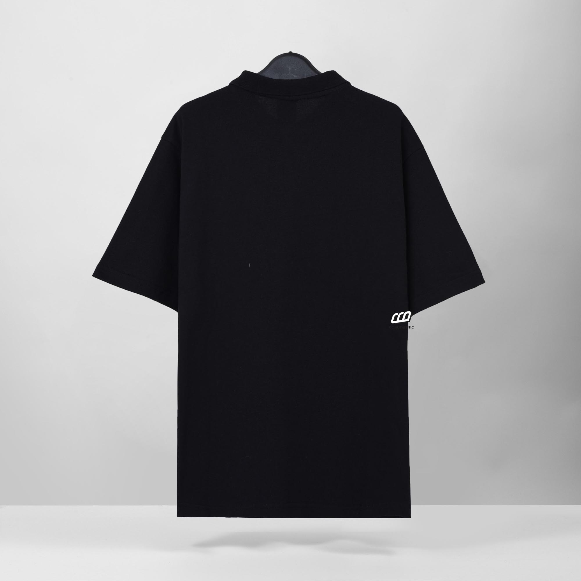 NIKE CLUB MATCHUP OVERSIZED POLO - BLACK