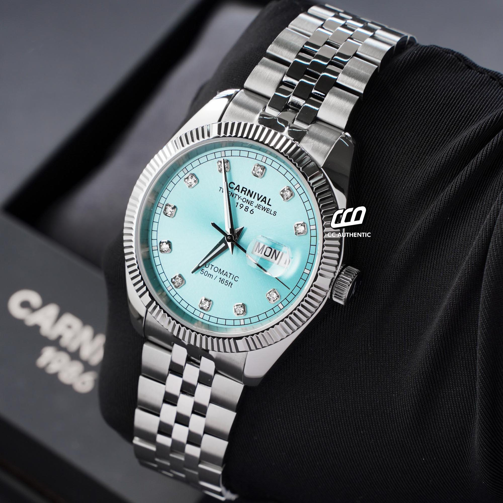 ĐỒNG HỒ NAM CARNIVAL 8131G VT XT AUTOMATIC 41MM