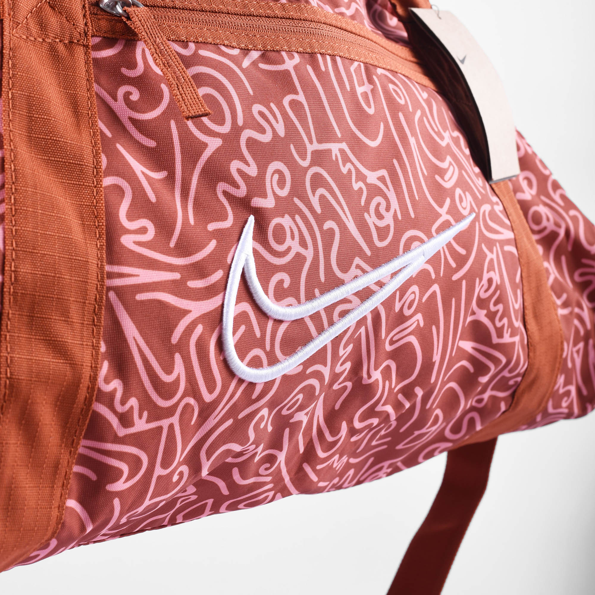 NIKE GYM CLUB DUFFLE BAG ORANGE
