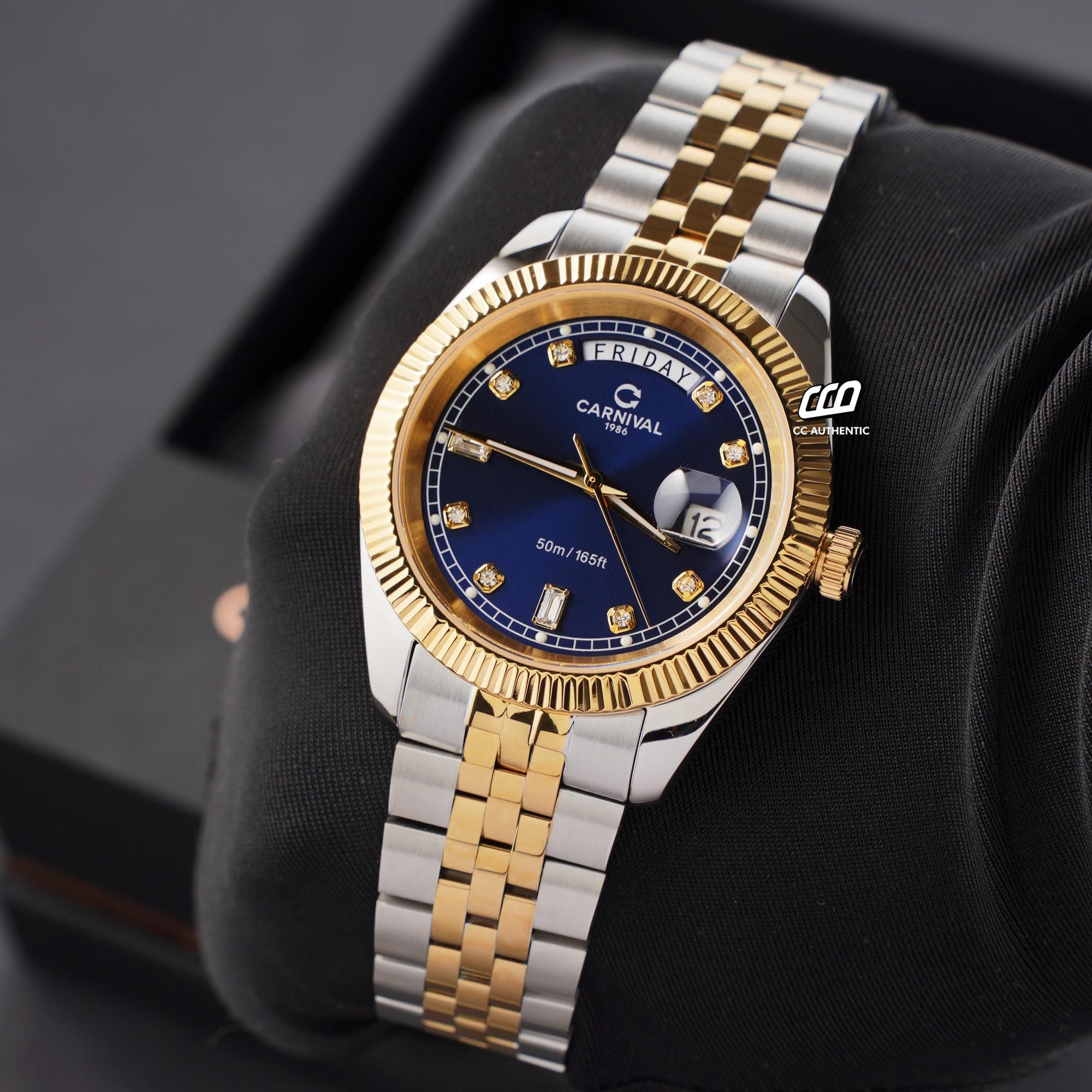 ĐỒNG HỒ NAM CARNIVAL 8190G CV X QUAZT 40MM