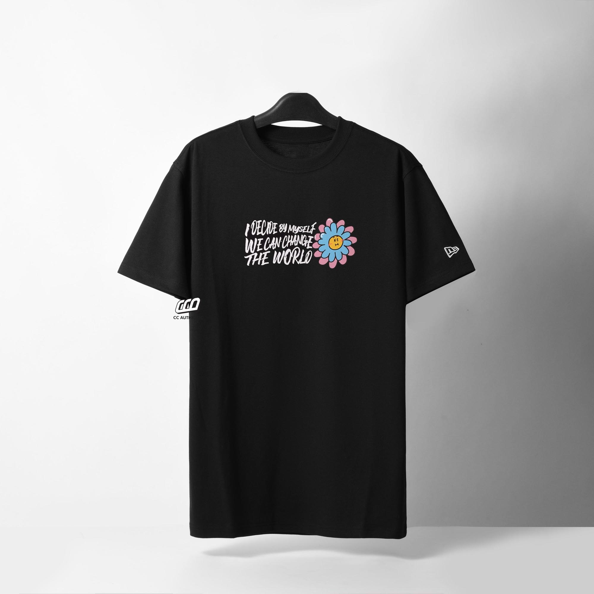 NEW ERA SUNFLOWER T-SHIRT - BLACK
