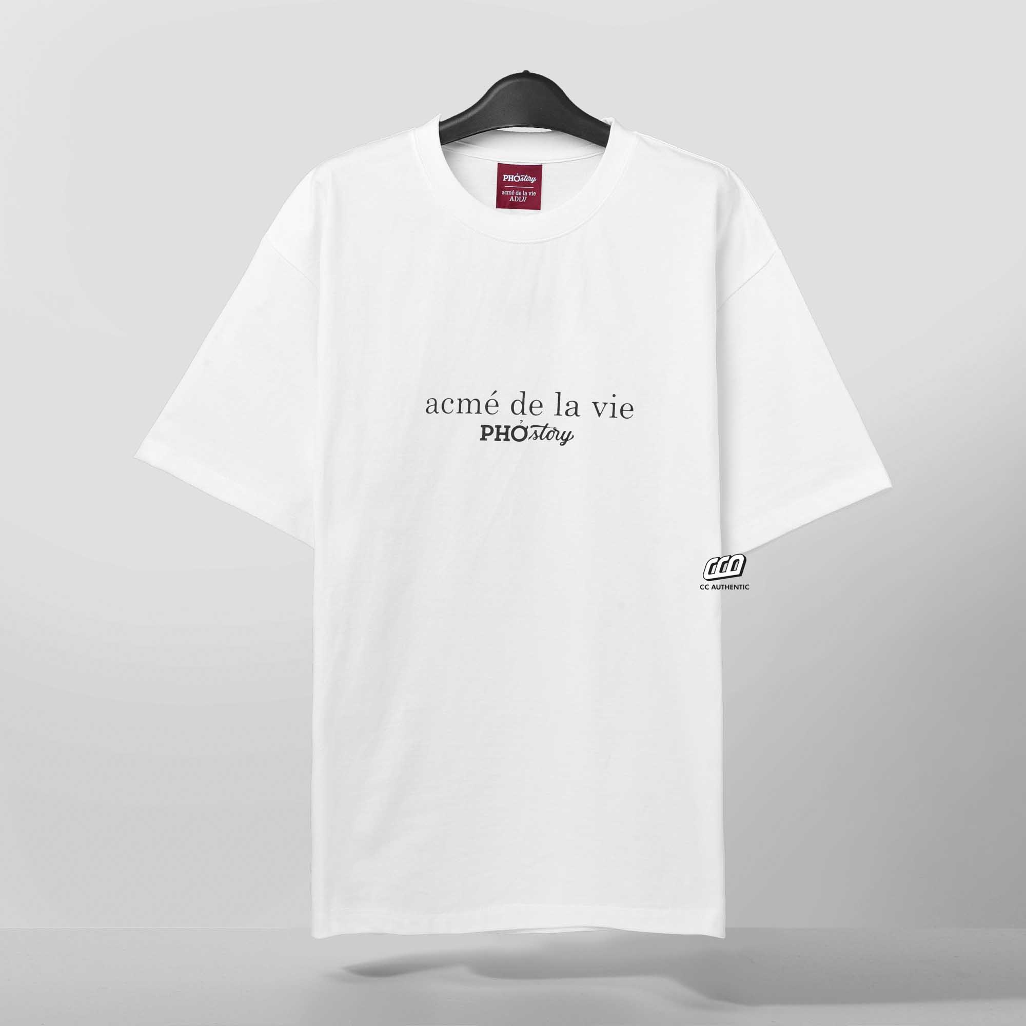 ADLV x PHO STORY BASKET BEAR T-SHIRT - WHITE