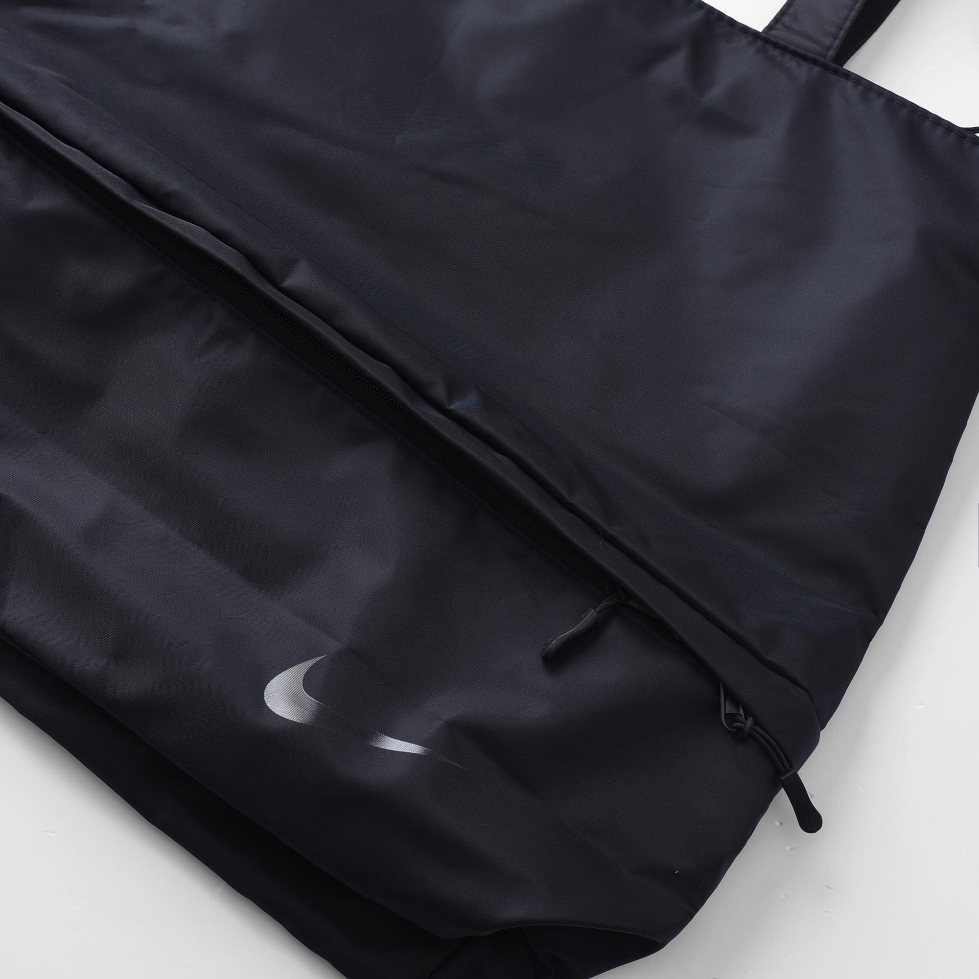 NIKE WATERPROOF LAYERED TOTE BAG - BLACK