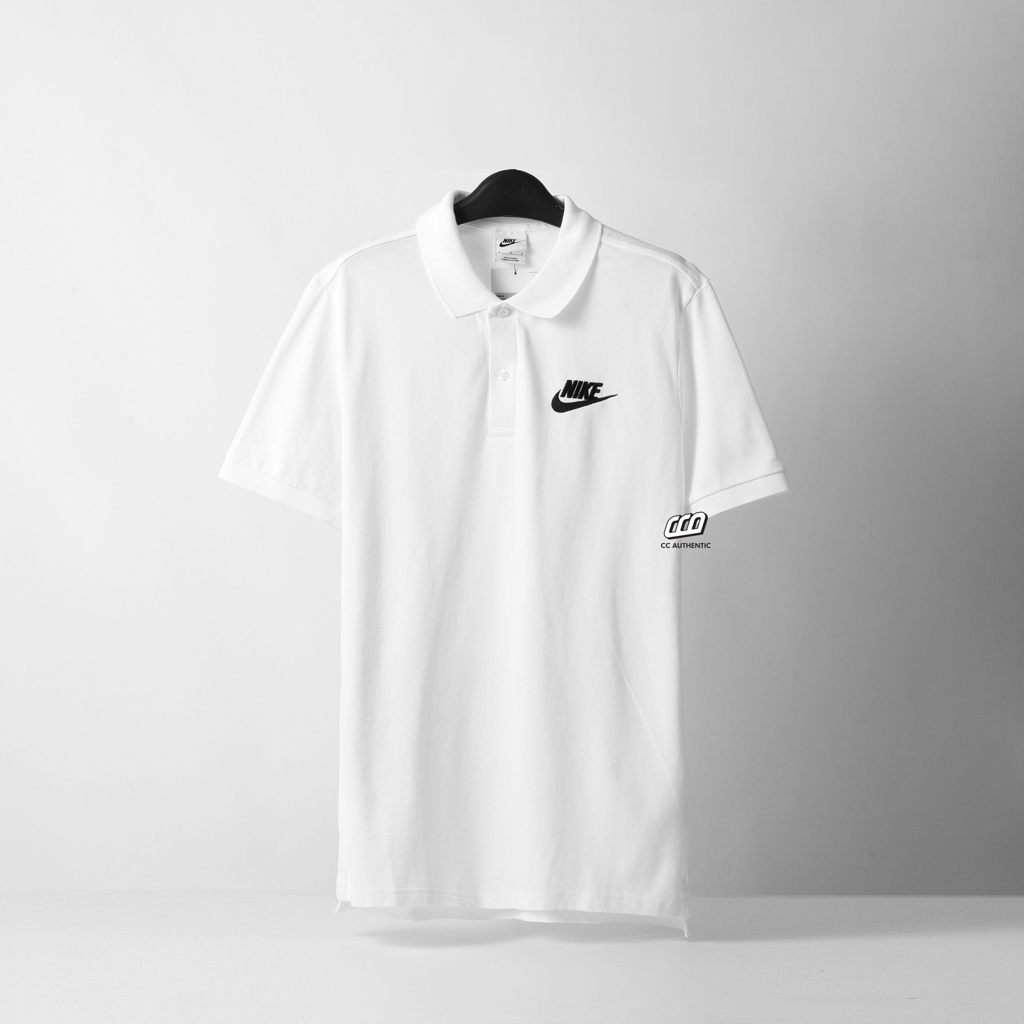 NIKE CLUB POLO - WHITE