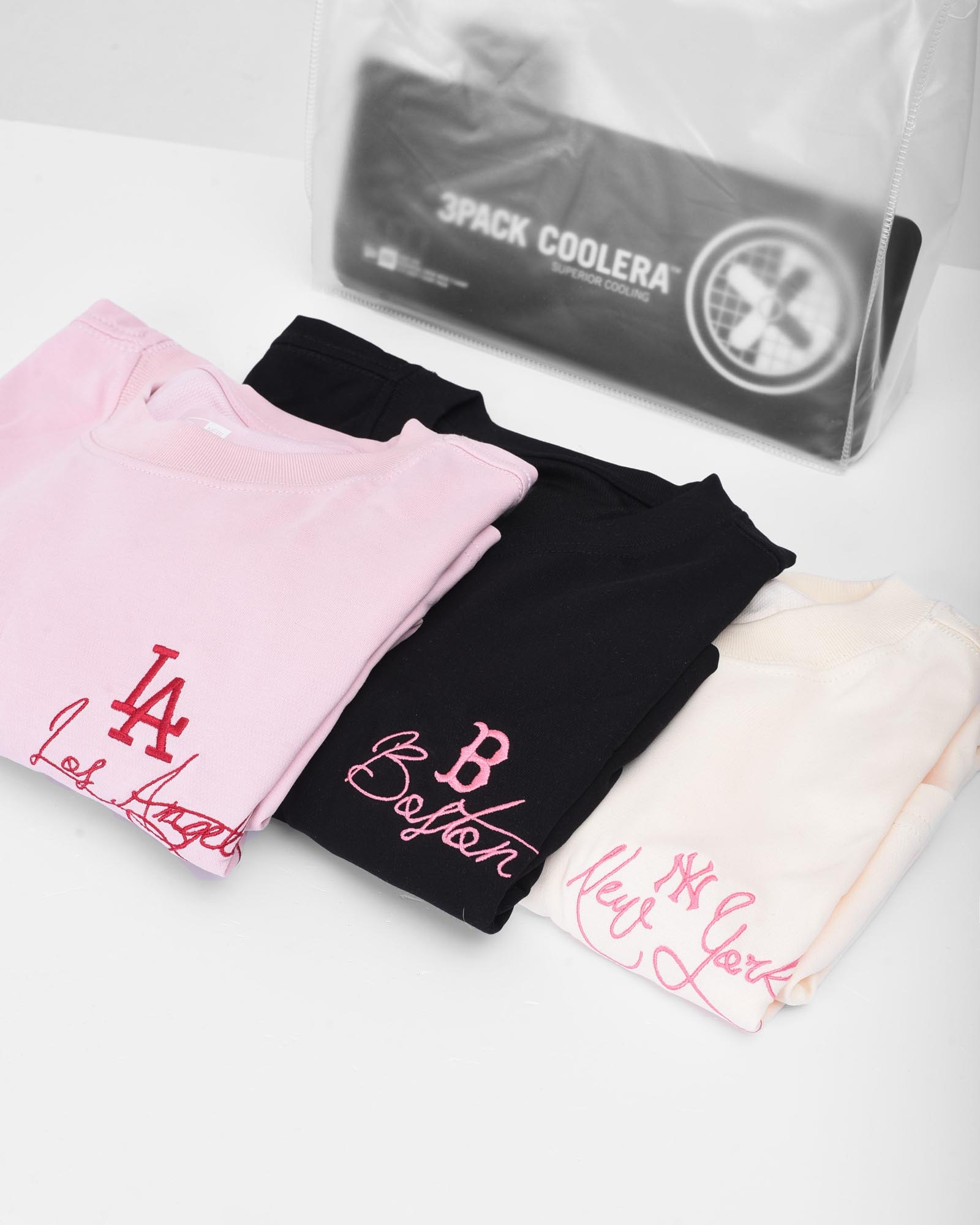 NEW ERA ESSENTIAL RS23 SEASON 10 3PACK T-SHIRT - MULTI