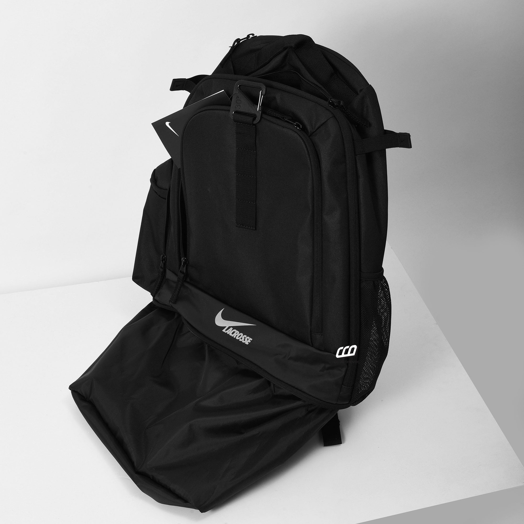 NIKE LACROSSE BACPACK - BLACK
