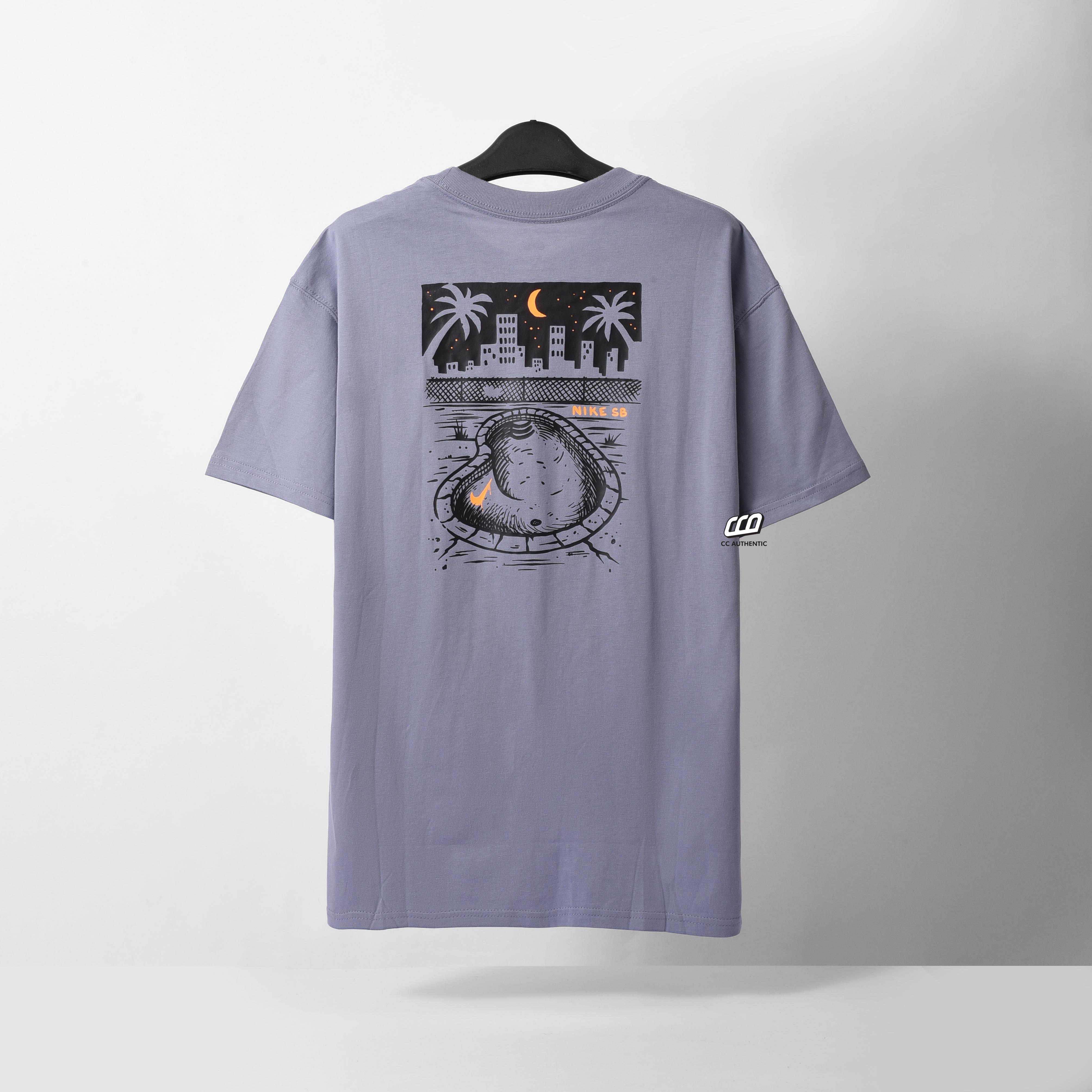NIKE SB MIDNIGHT T-SHIRT - SALTWATER