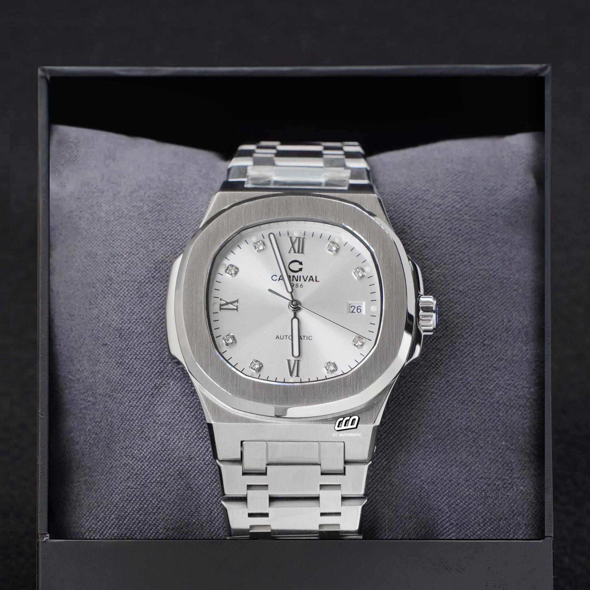 ĐỒNG HỒ NAM CARNIVAL 8160G VT T AUTOMATIC 41MM