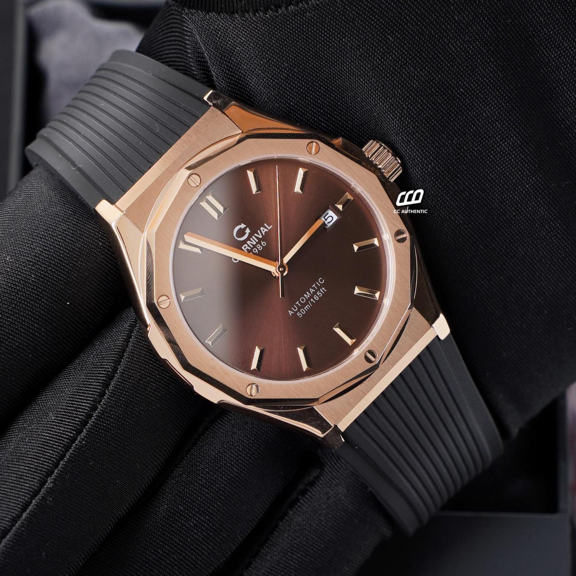 ĐỒNG HỒ NAM CARNIVAL 8168G VH DCS N AUTOMATIC 42MM