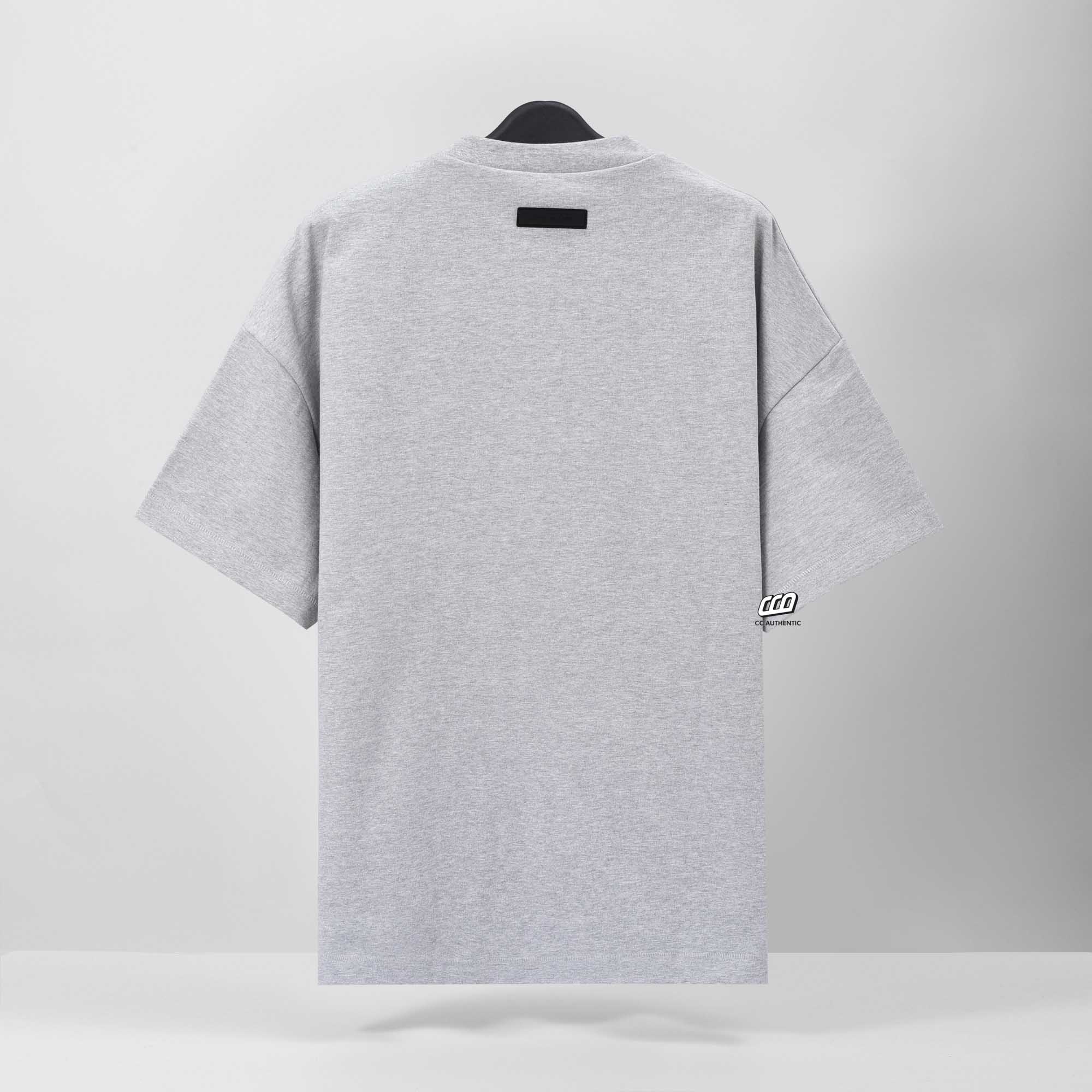 FOG ESSENTIALS HEAVY JERSEY FW23 SS T-SHIRT - LIGHT HEATHER