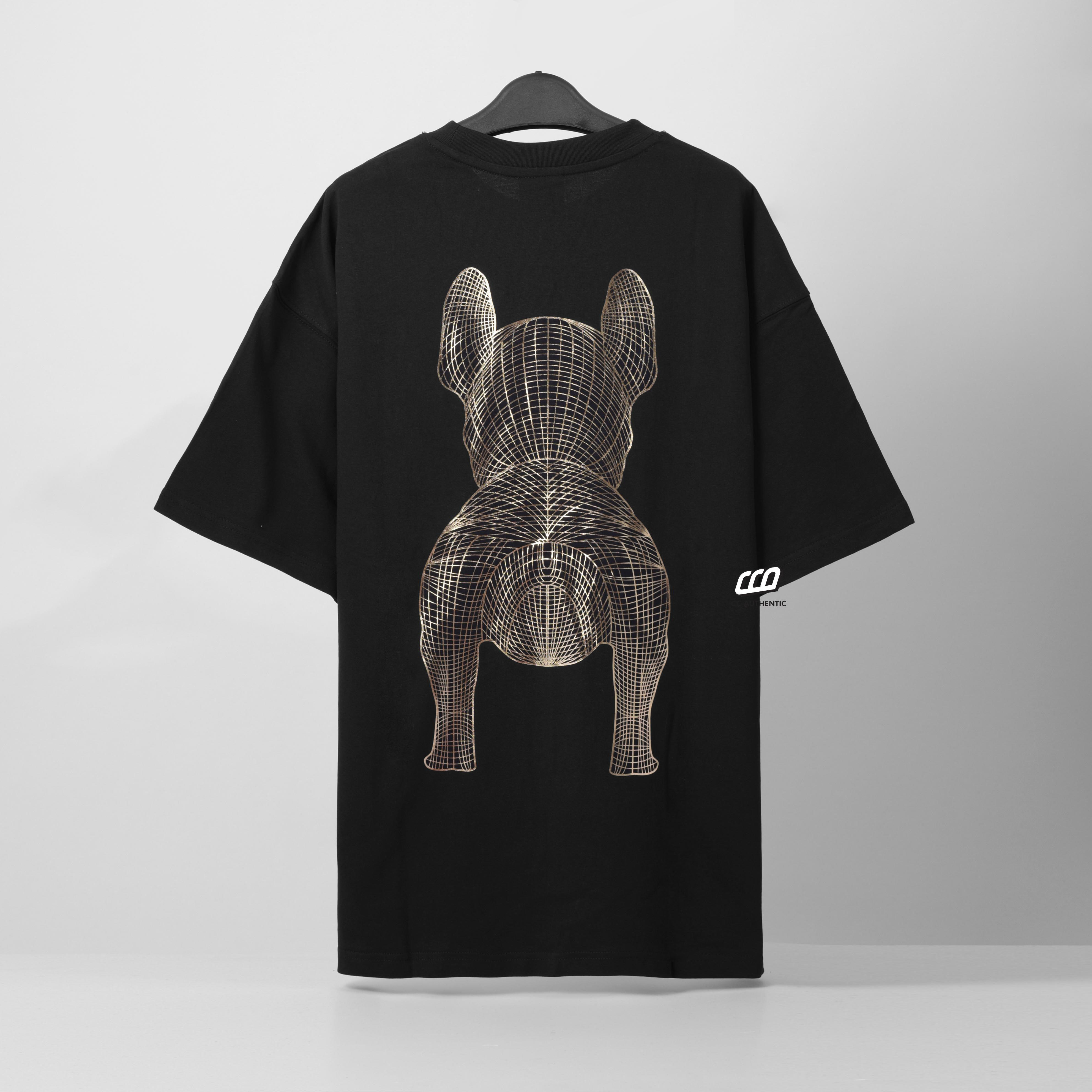LIFEWORK BIG LADOG T-SHIRT - BLACK/GOLD