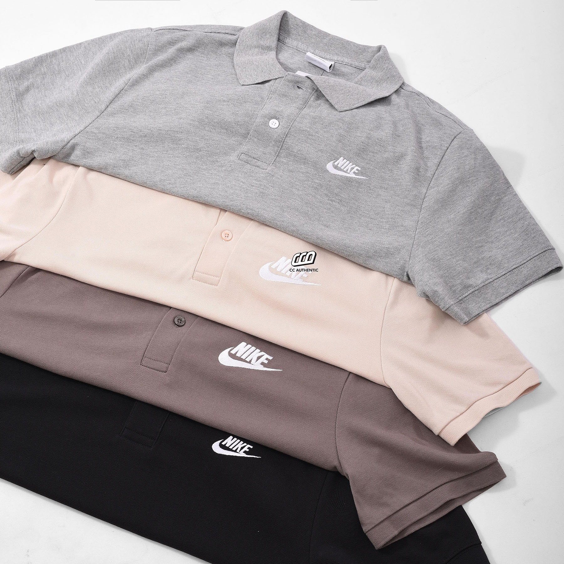 NIKE CLUB POLO - BLACK