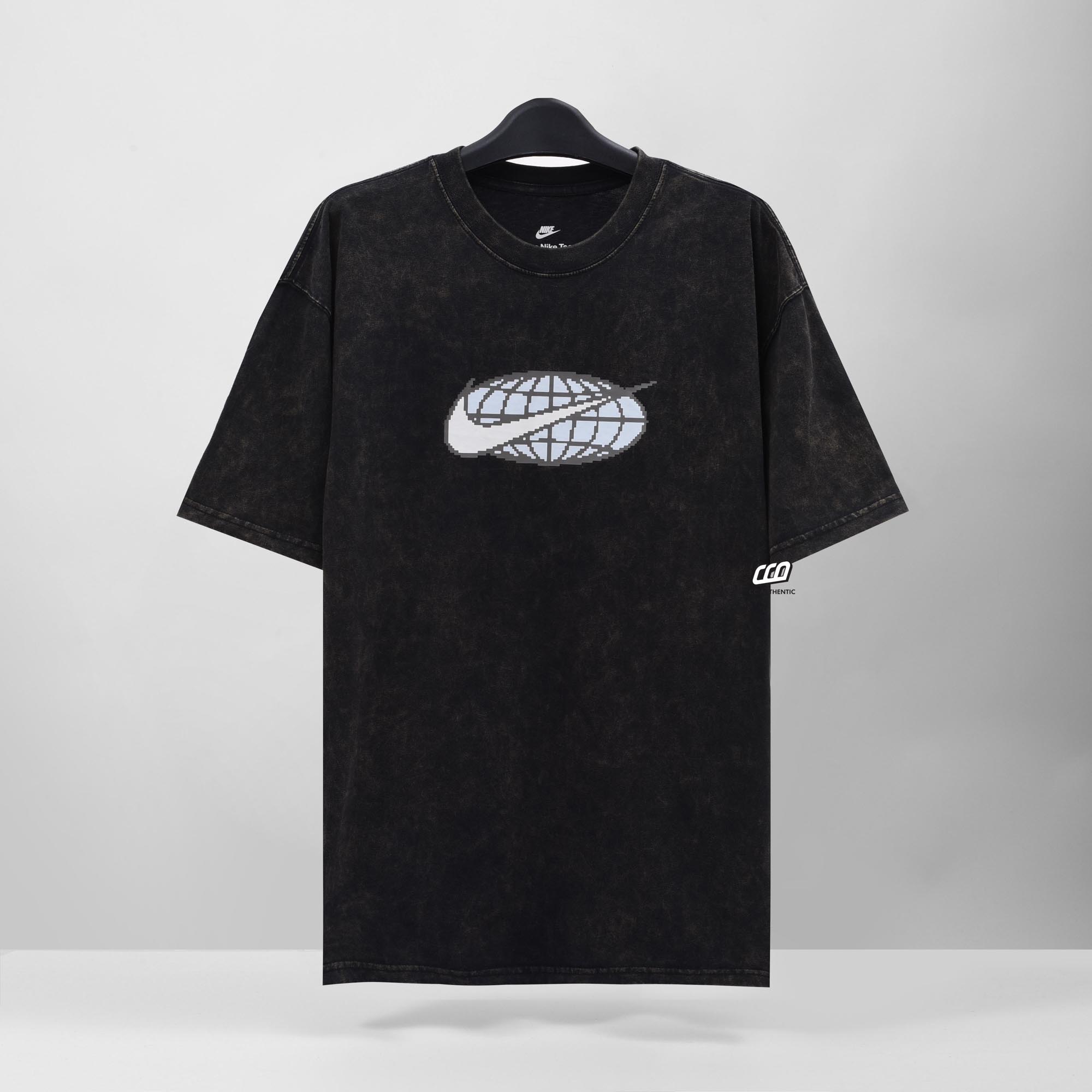 NIKE MAX90 6MO SWOOSH T-SHIRT - BLACK