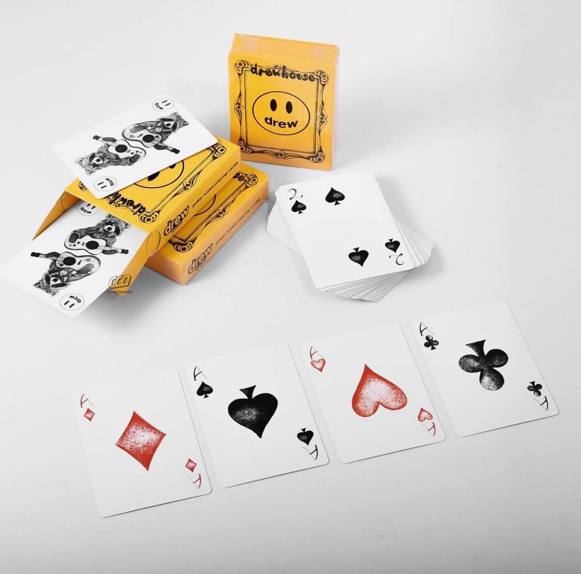 Drew house playing card