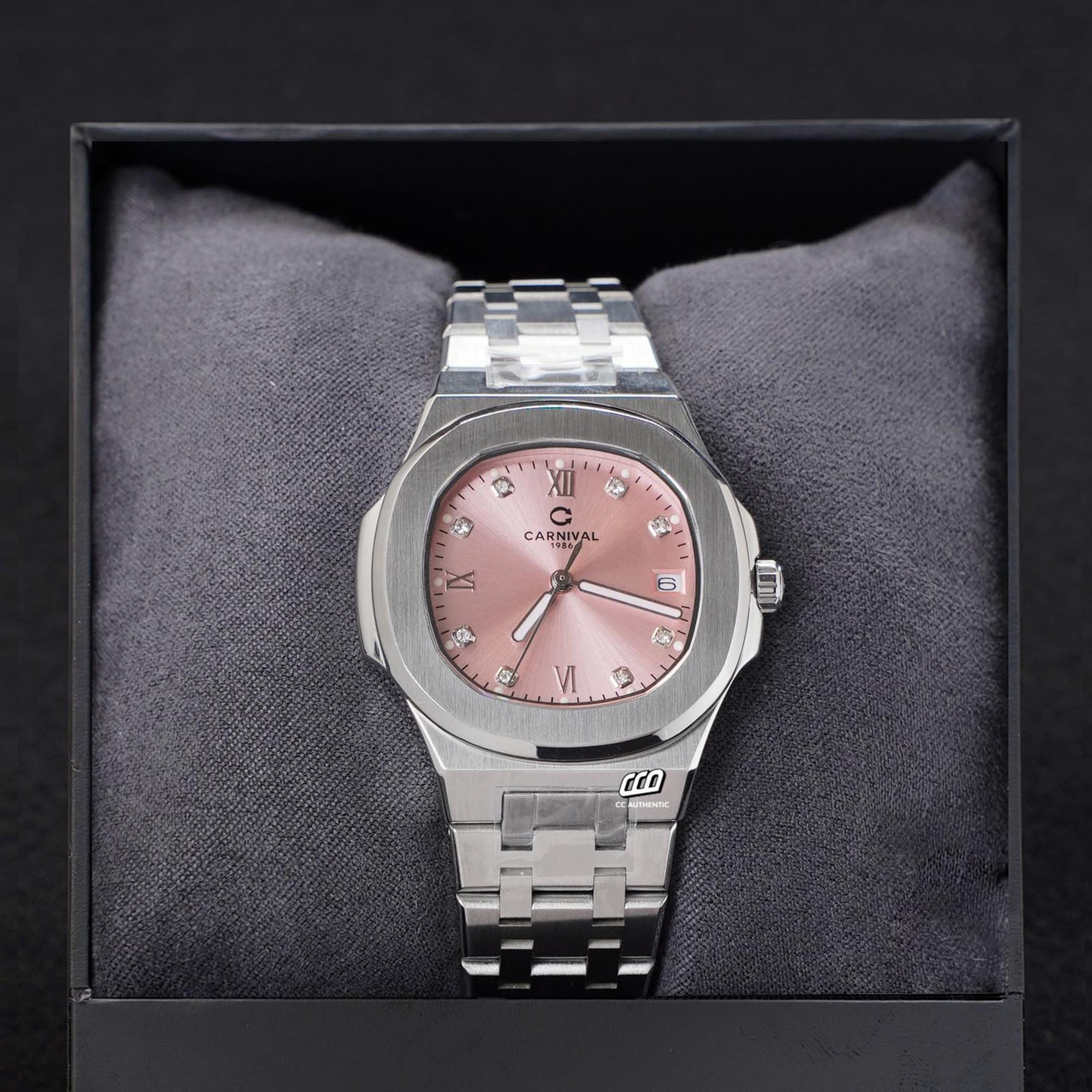 ĐỒNG HỒ NỮ CARNIVAL 8160L VT H QUAZT 34MM