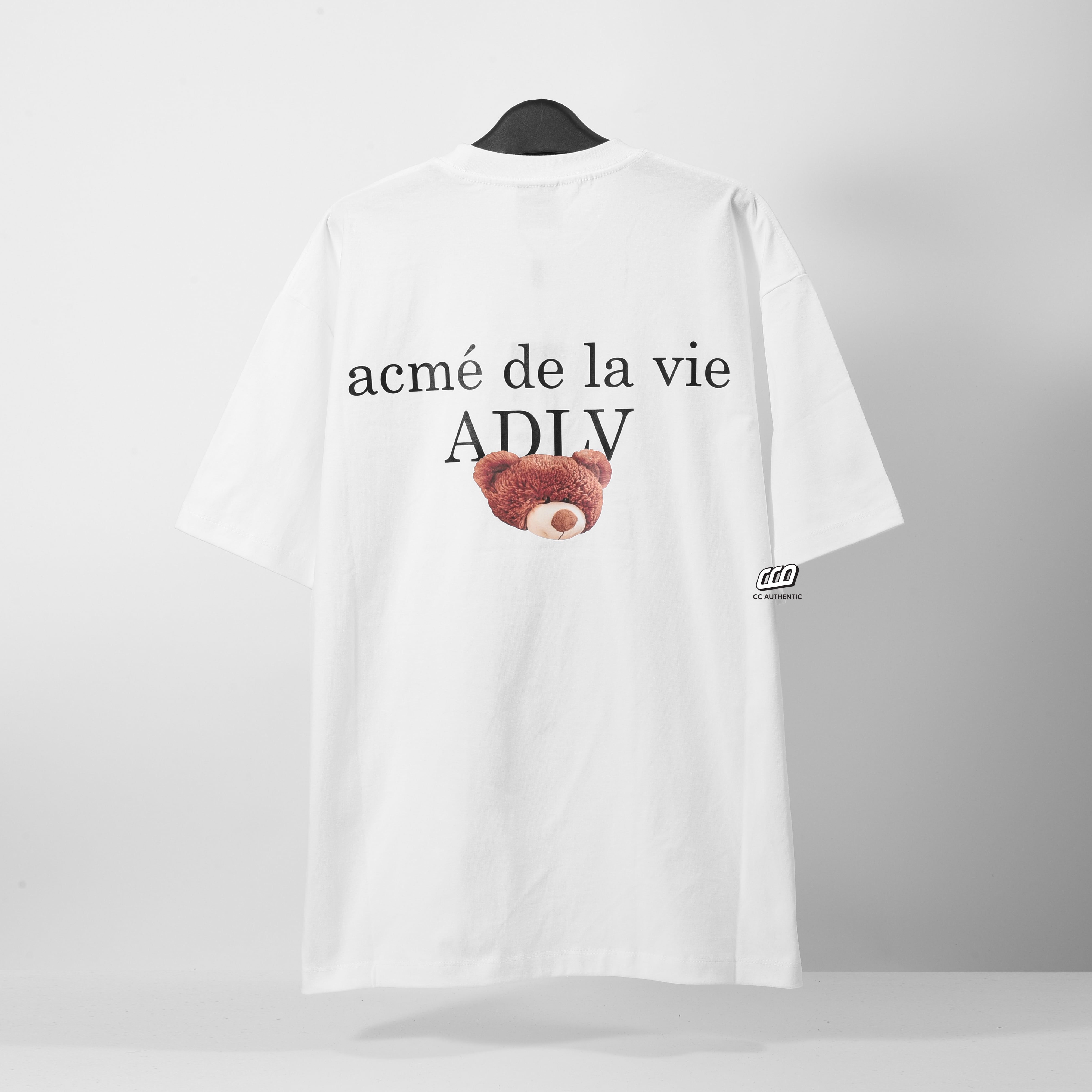 ADLV GREEN KNIT GIRL T-SHIRT - WHITE
