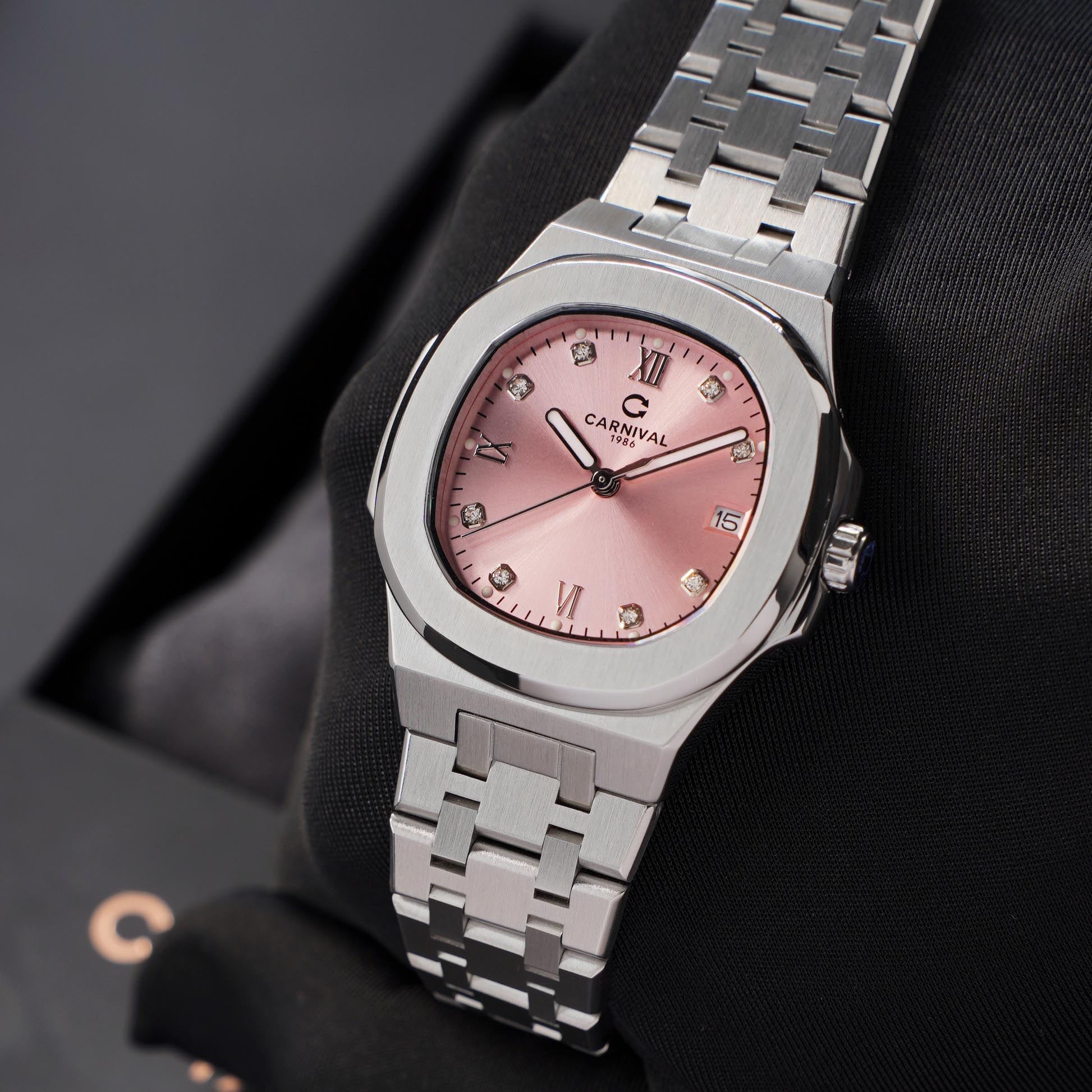ĐỒNG HỒ NỮ CARNIVAL 8160L VT H QUAZT 34MM