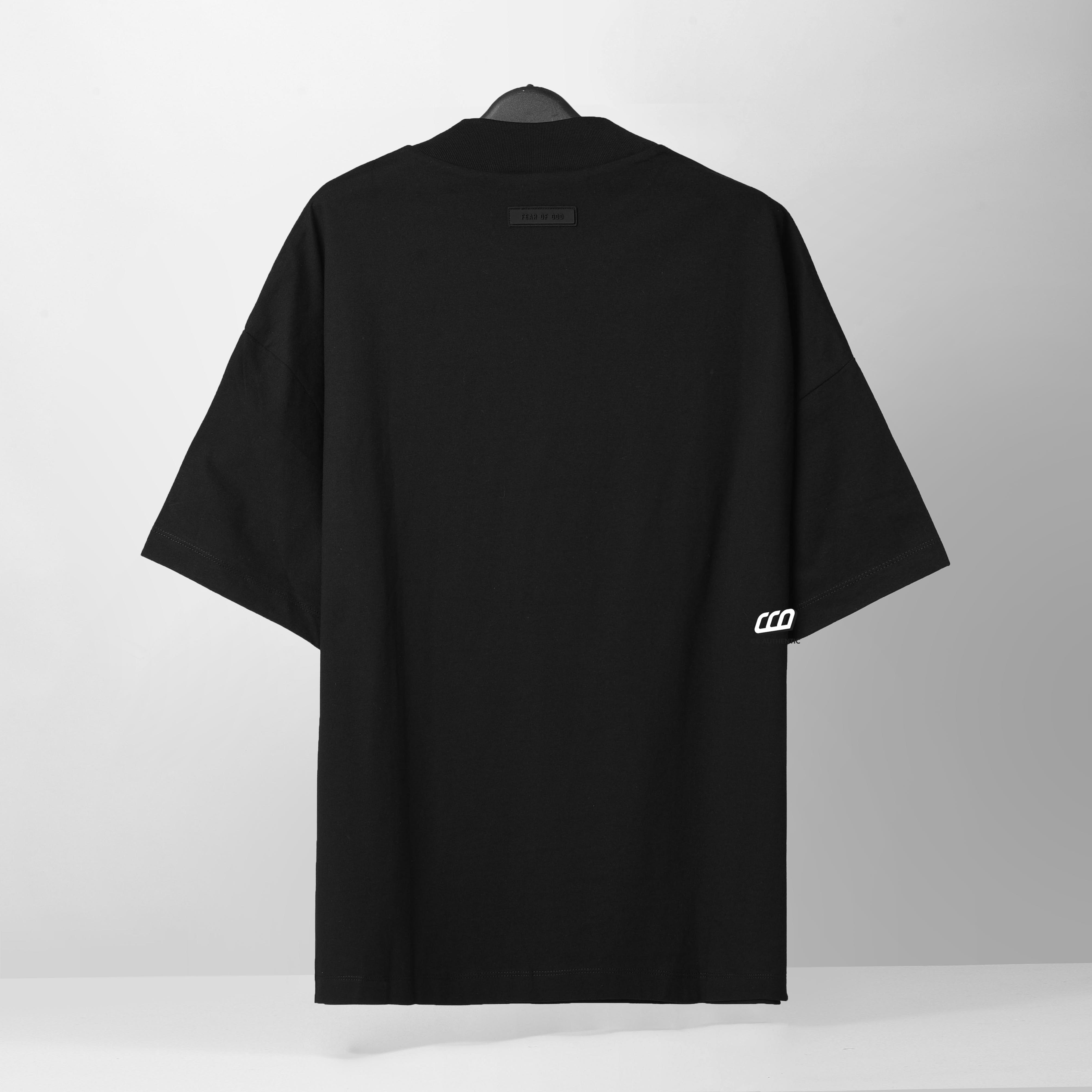 FOG ESSENTIALS SS23 T-SHIRT - JET BLACK