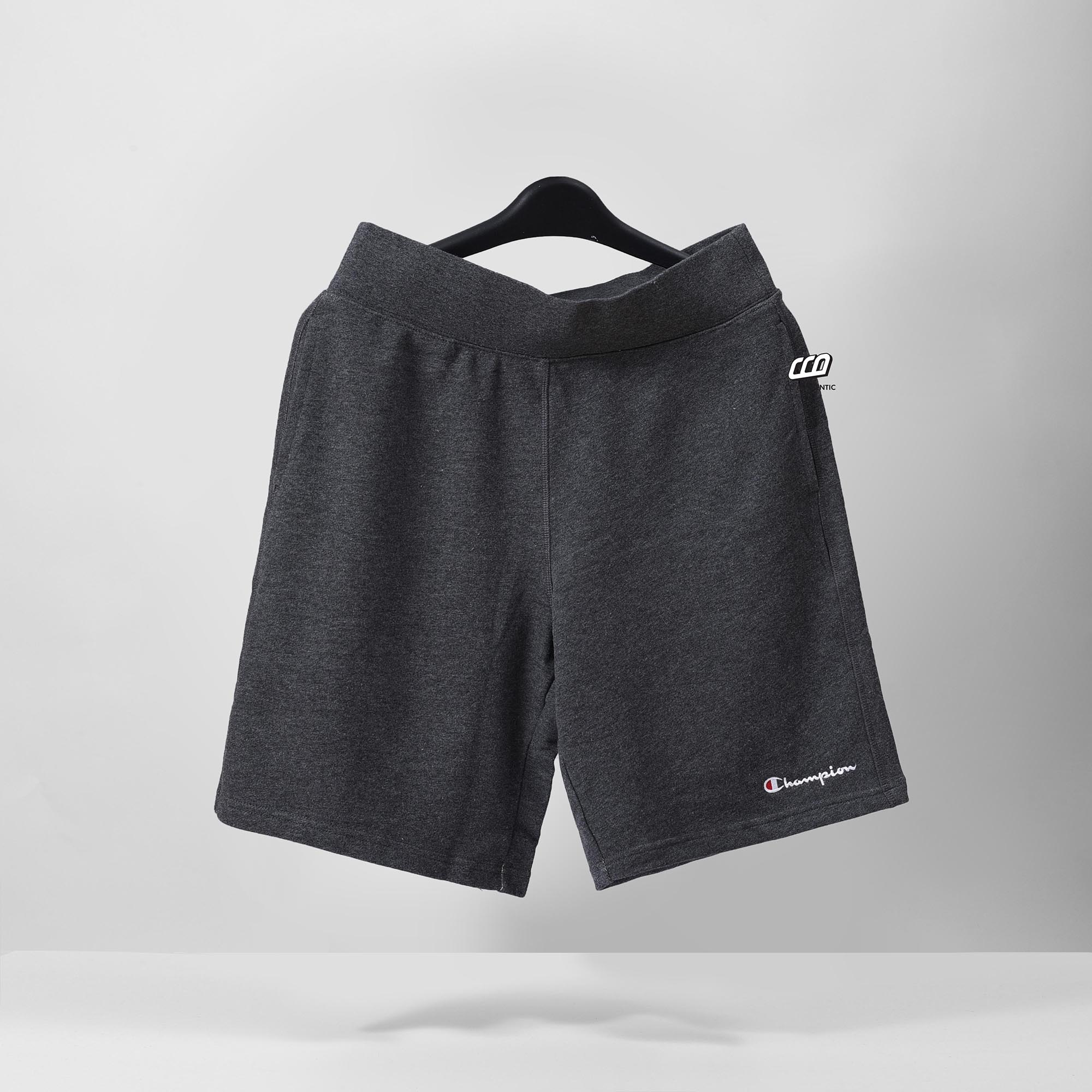 CHAMPION FRENCH TERRY SHORT - DARK GREY