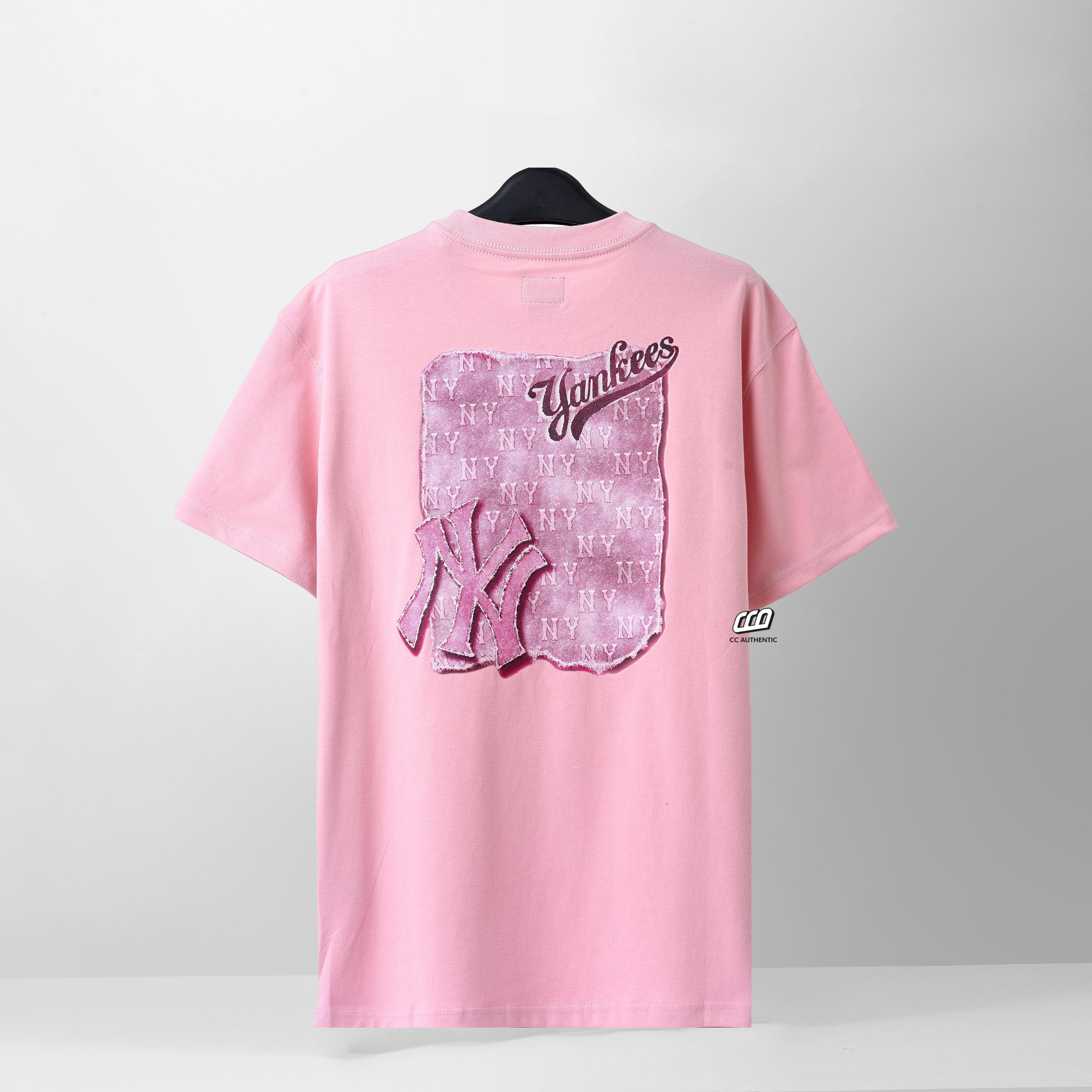NEW ERA NYYK POSTER T-SHIRT - PINK